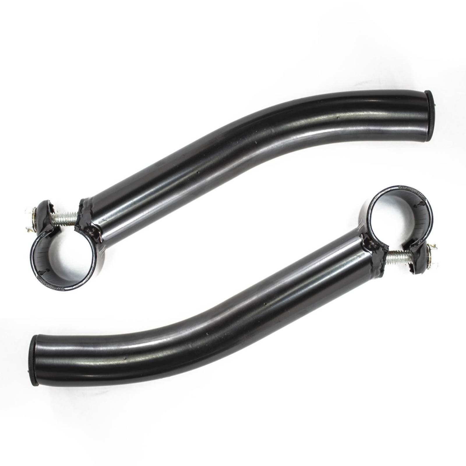 Tubo Extension Manubrio Bicicleta Fierro Negro 