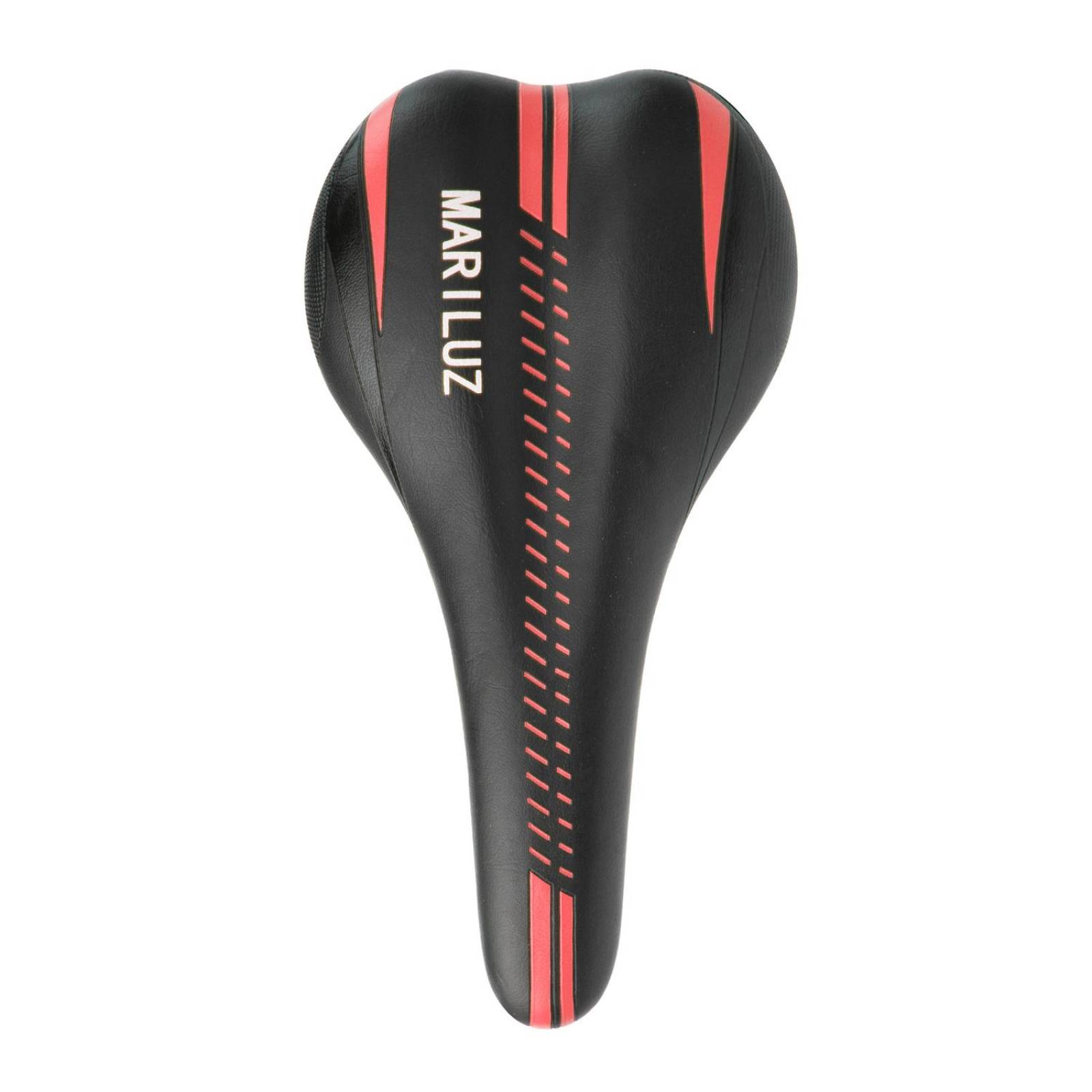 Asiento para Bicicleta Carrera WL-5707B-1 Negro Rojo Vealen 