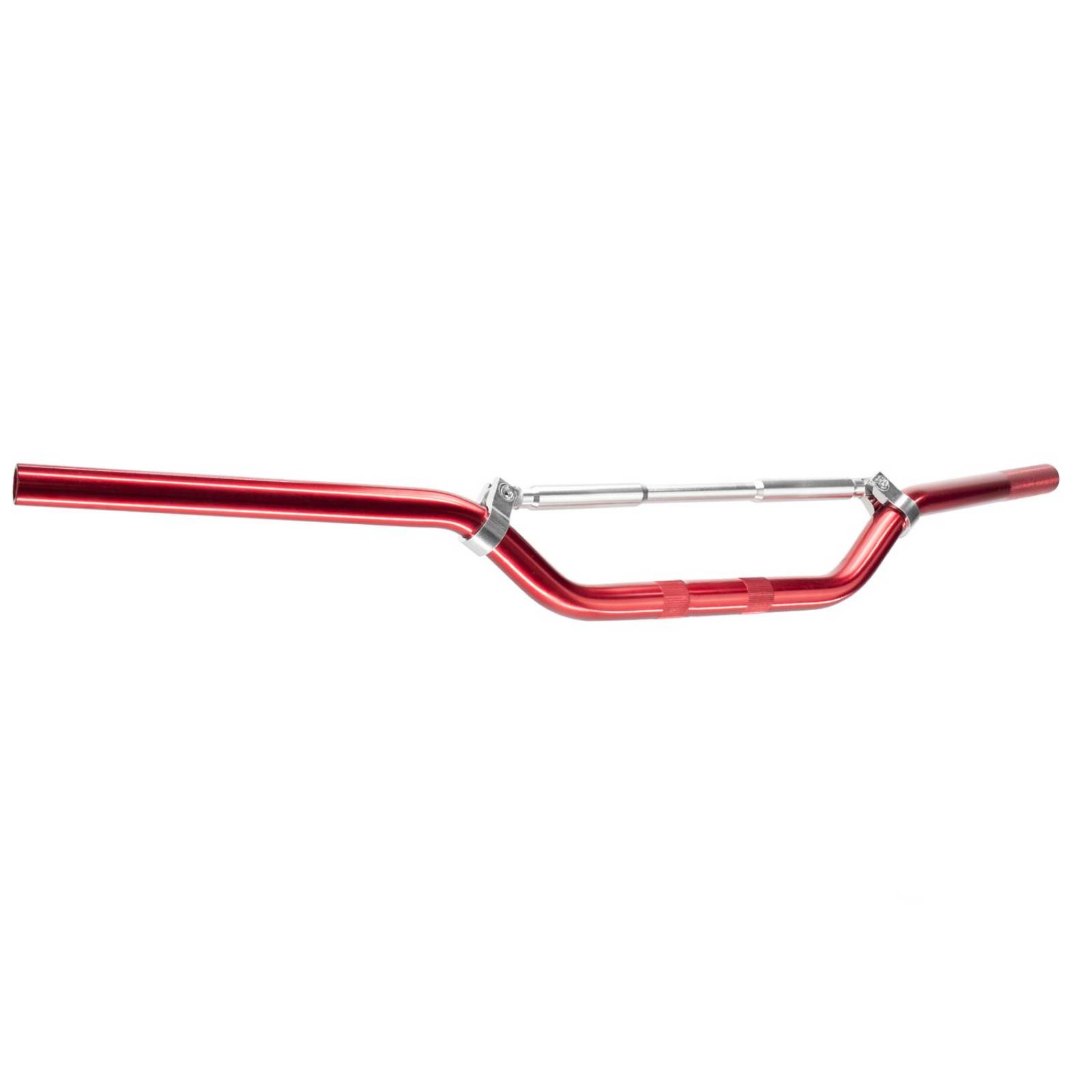 Manubrio para moto universal 7/8 rojo Kinlley 