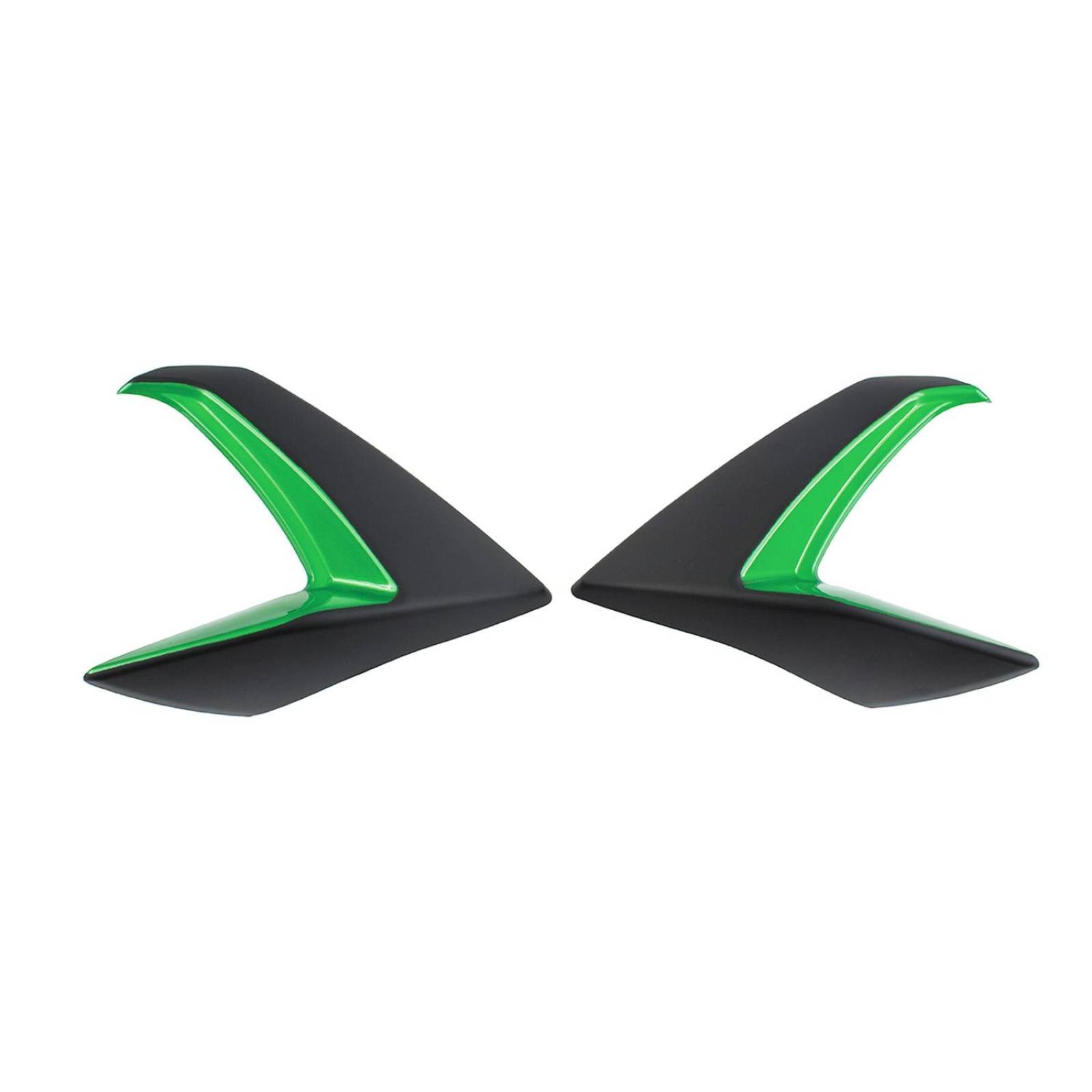 Juego Cubiertas Laterales de Tanque Para Moto 150z Verde 