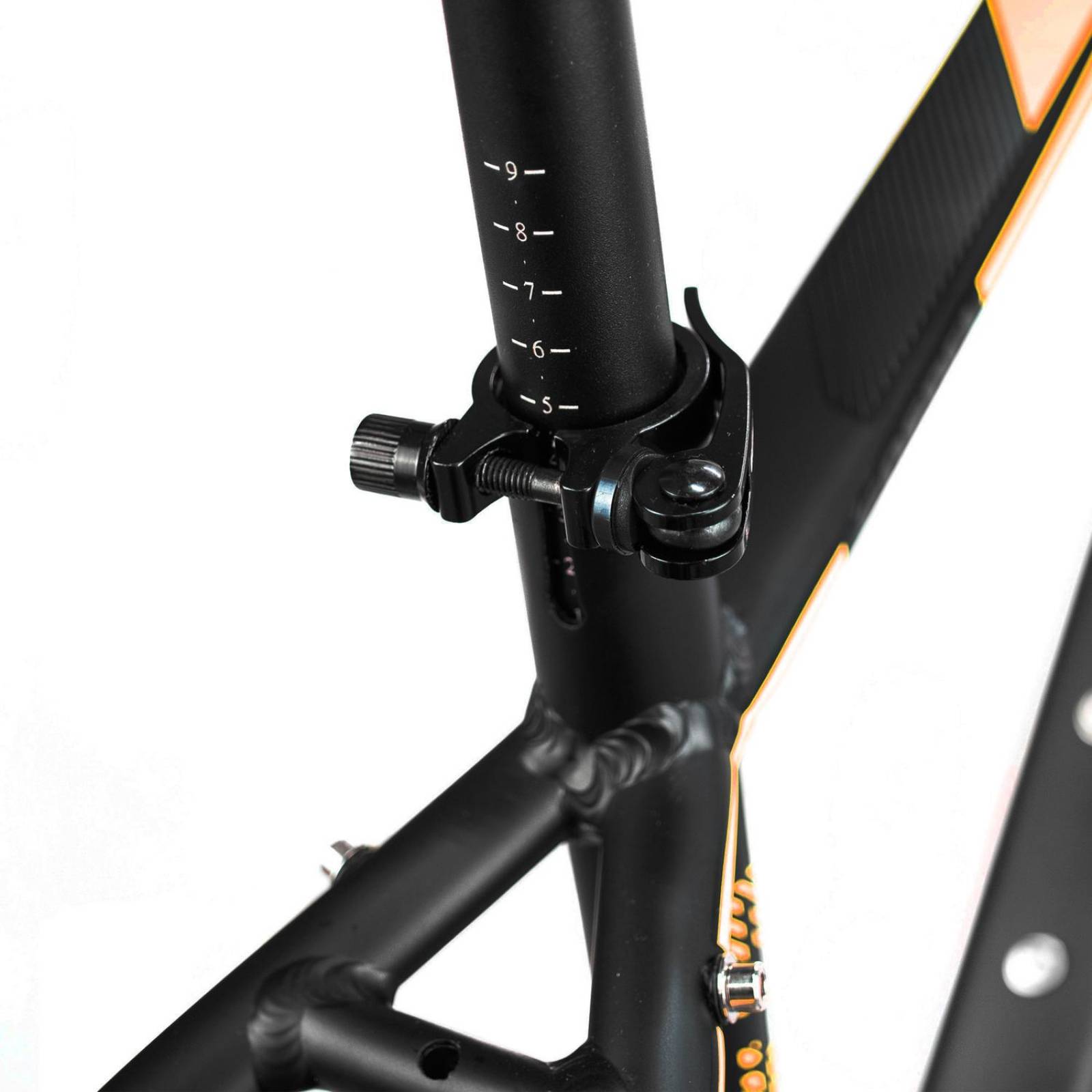 Bicicleta Montaña R27.5 24V Naranja Talla L Race Gospel 