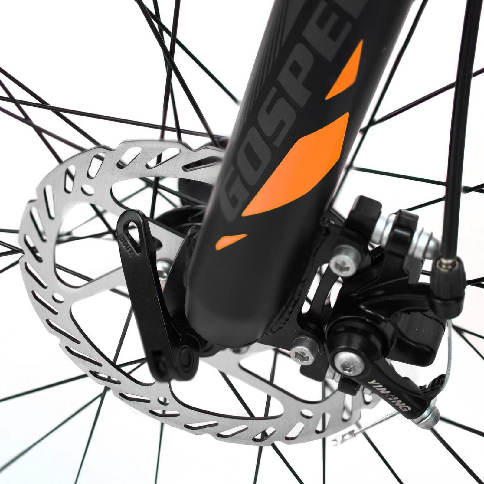 Bicicleta Montaña R27.5 24V Naranja Talla L Race Gospel 