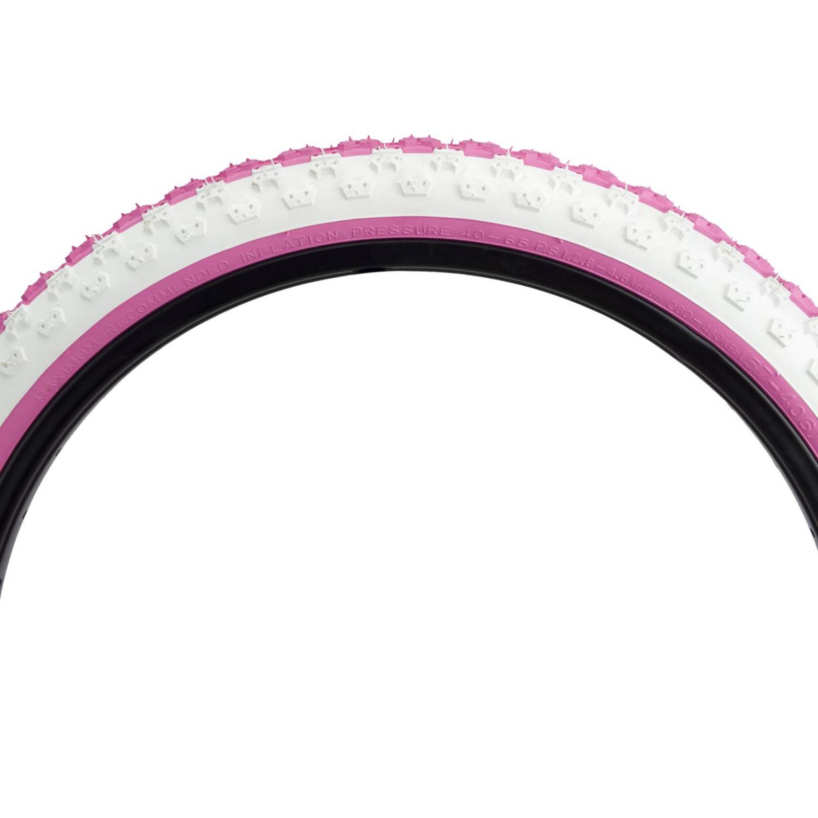 Llanta para bicicleta R20 x2.125 blanco rosa K50 Kenda 