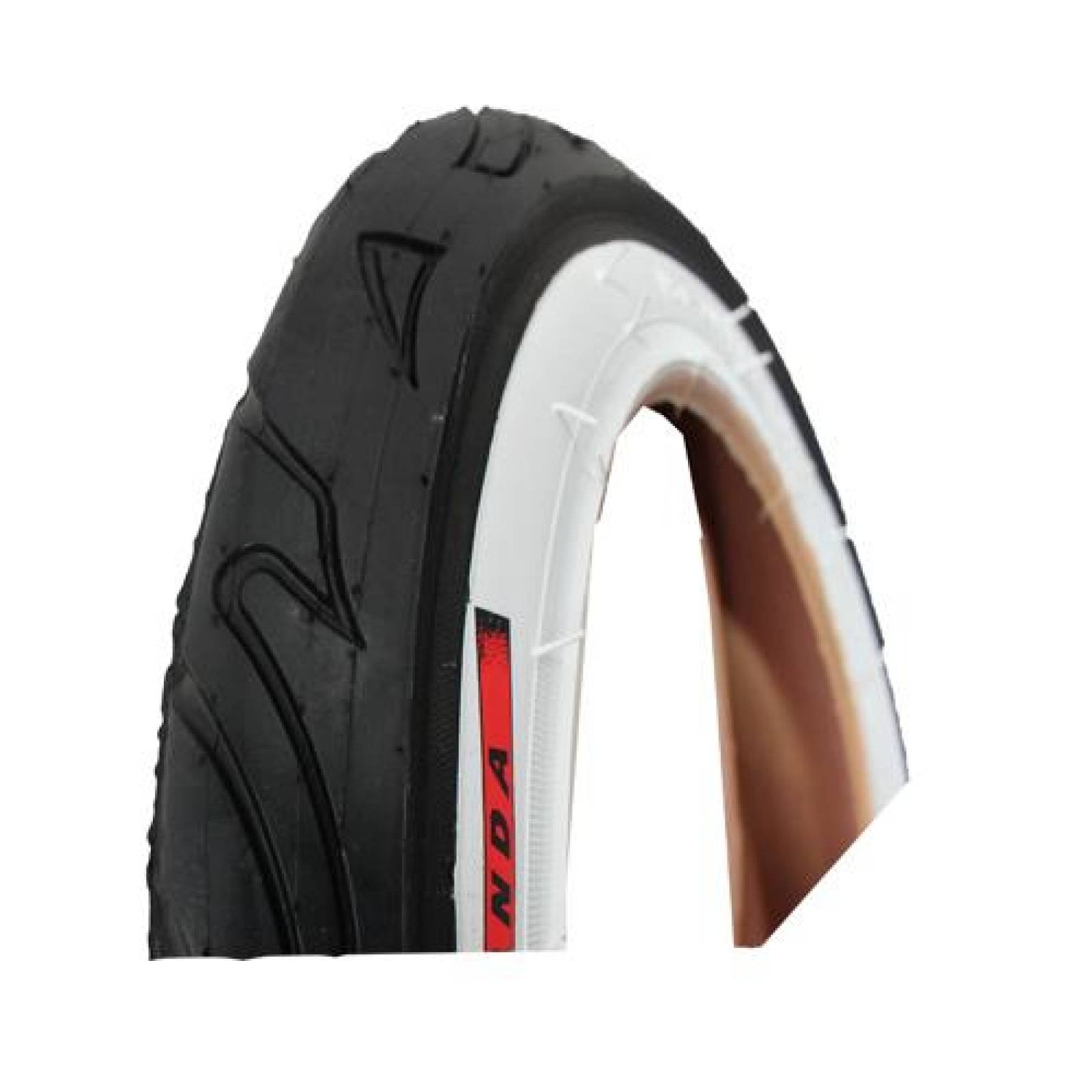 Llanta para bicicleta R12 x1/2x2-1/4 blanco P1066 Wanda