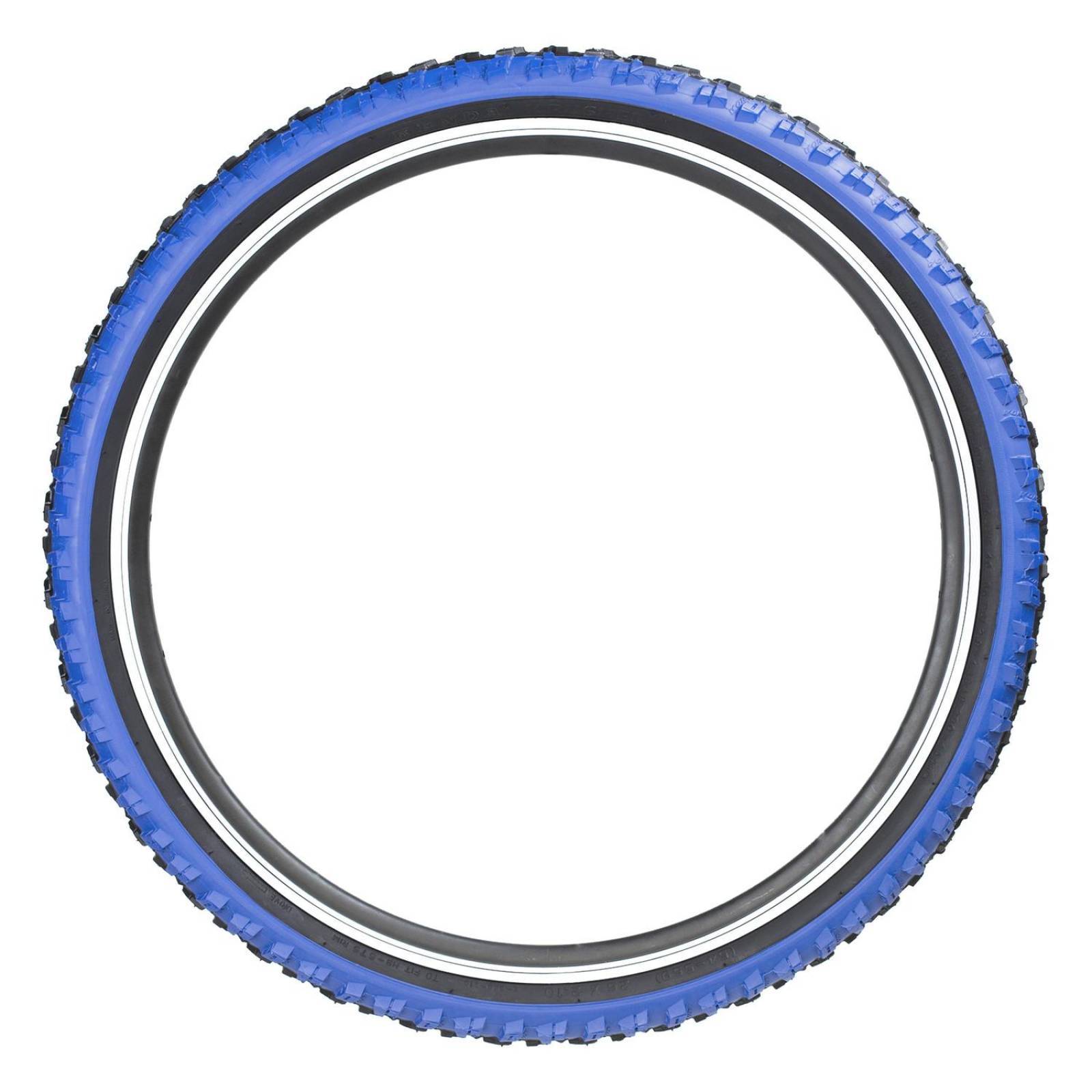 Llanta para bicicleta R26 x2.10 azul payaso K900 Kenda 