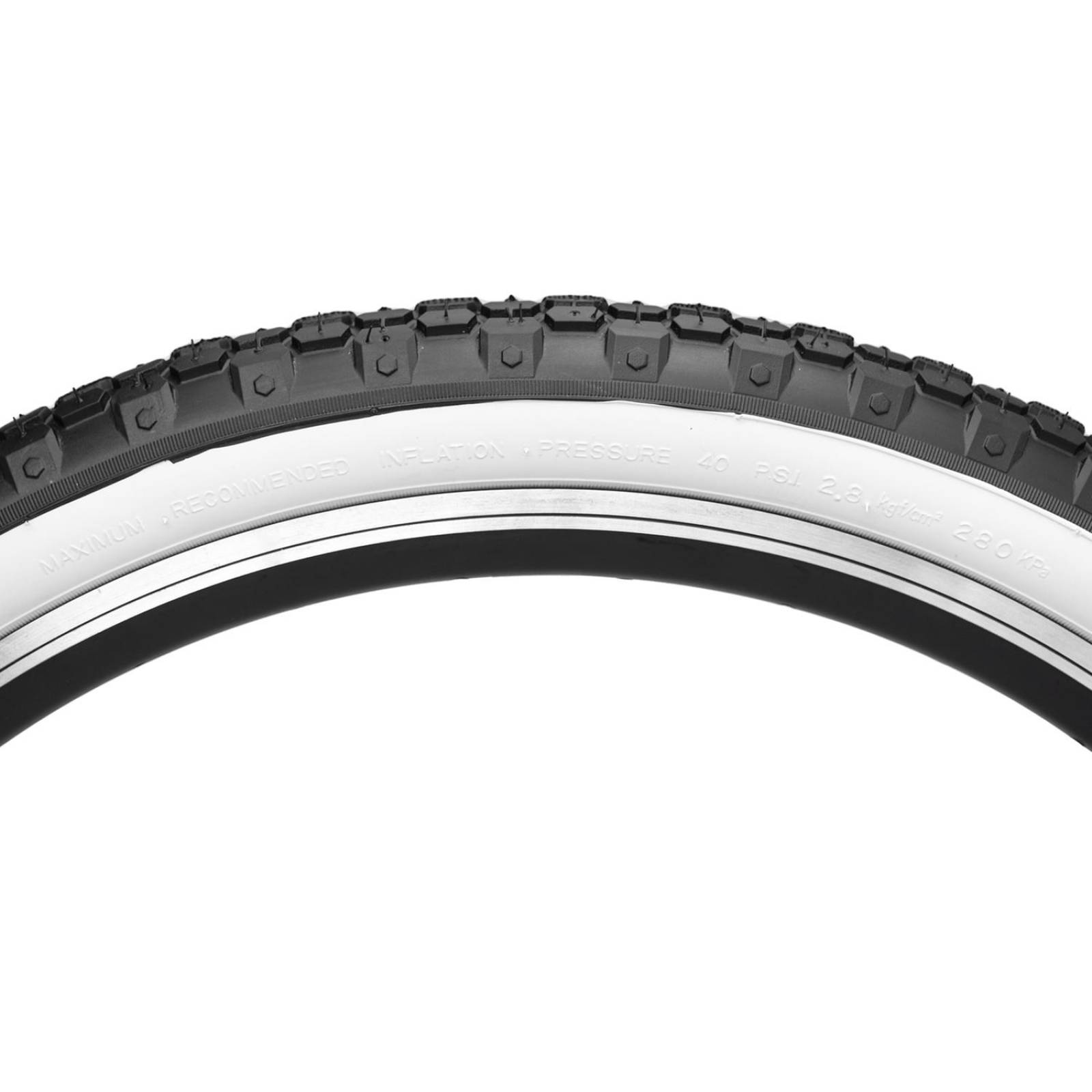 Llanta para bicicleta R26 x2.125 cara blanca beach K80 Kenda