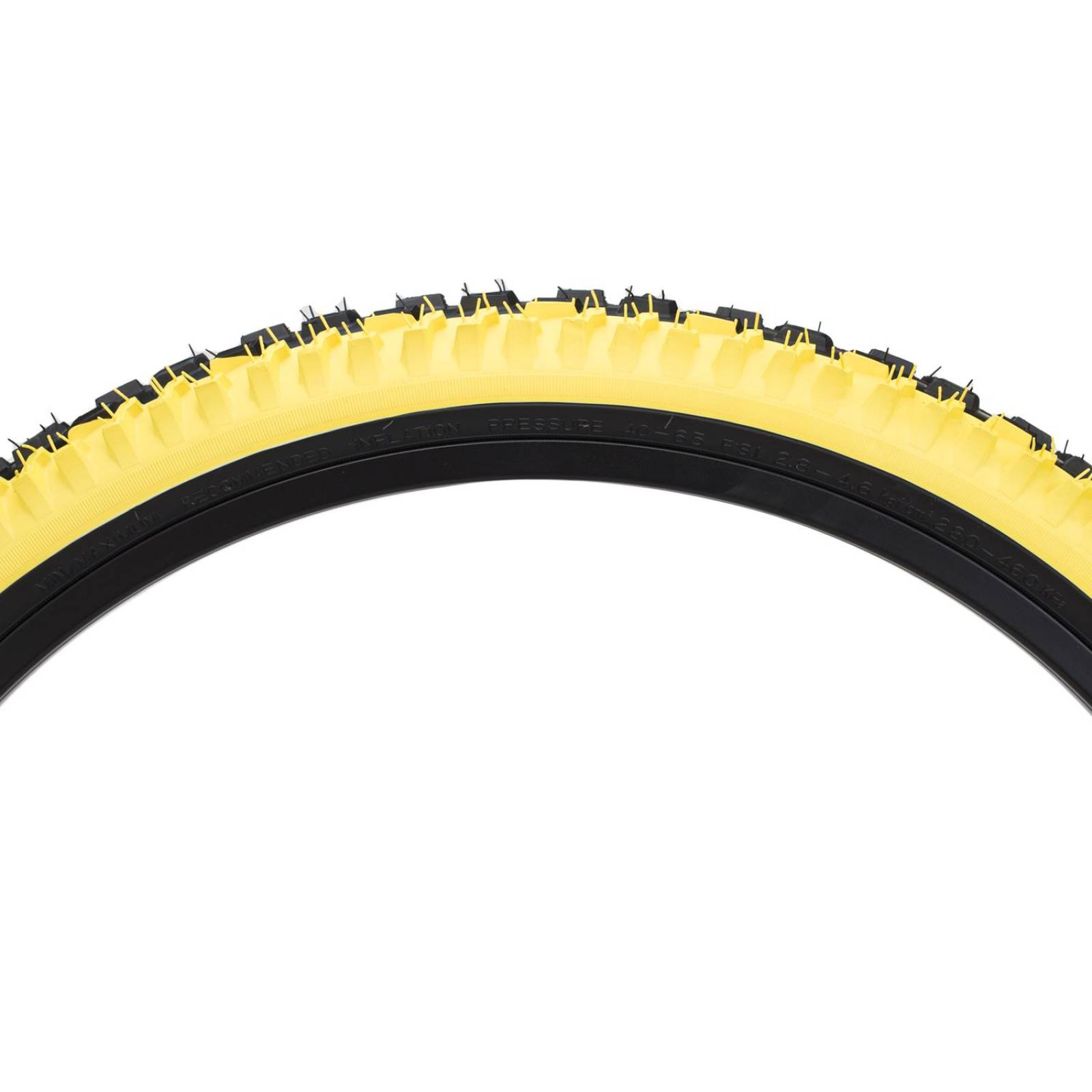 Llanta para bicicleta R24 x2.10 amarilla payaso K837 Kenda 