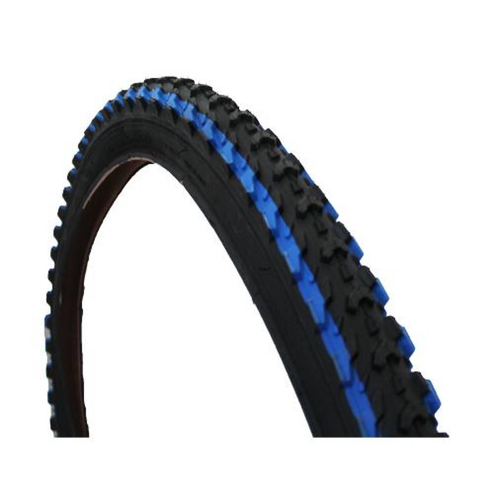 Llanta para bicicleta R26 x2.125 doble linea azul HY111 Nyco