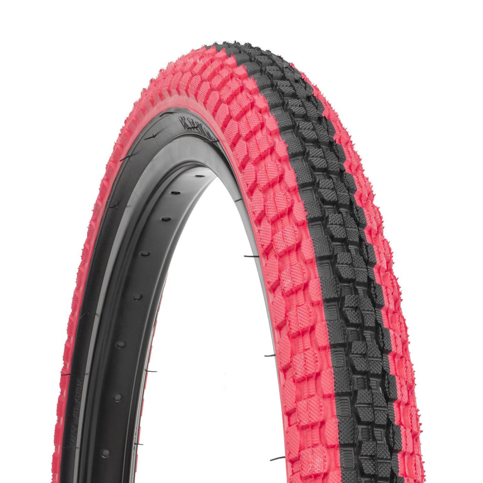 Llanta para bicicleta R20 x2.125 negra rojo K-Rad K905 Kenda 