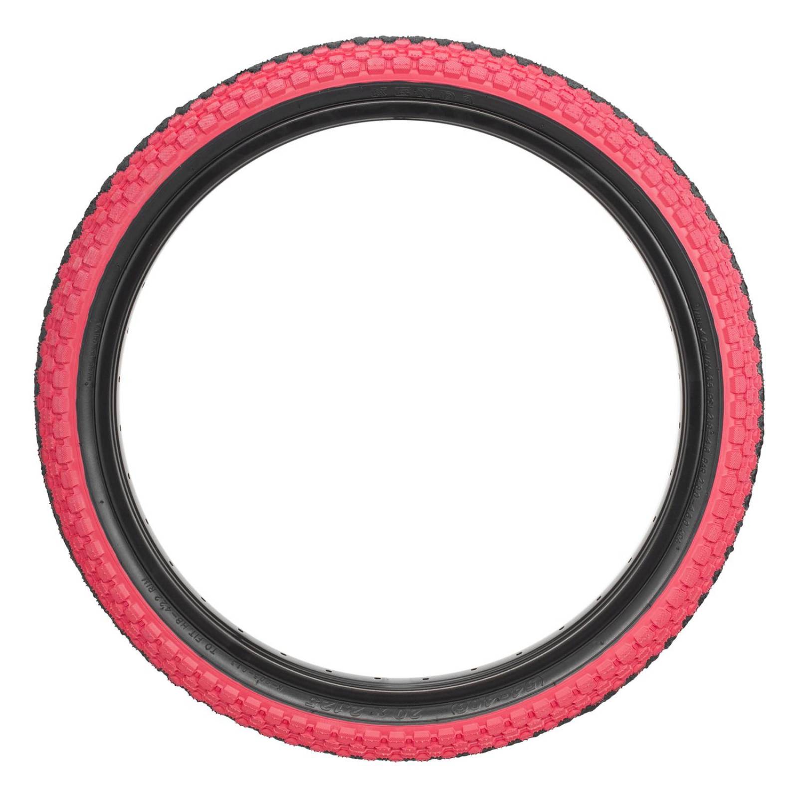Llanta para bicicleta R20 x2.125 negra rojo K-Rad K905 Kenda 