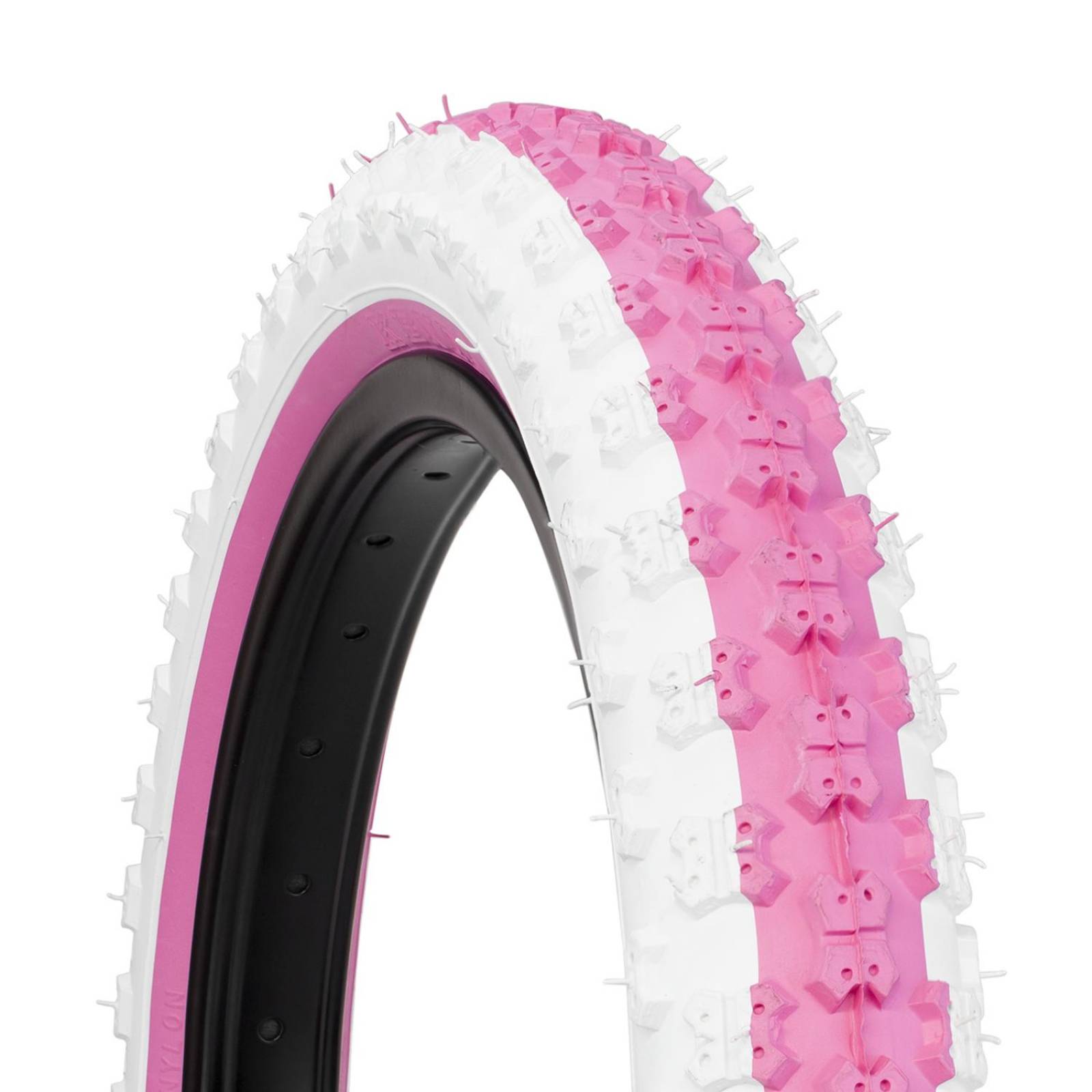 Llanta para bicicleta R16 x2.125 blanca rosa DTC K50 Kenda 