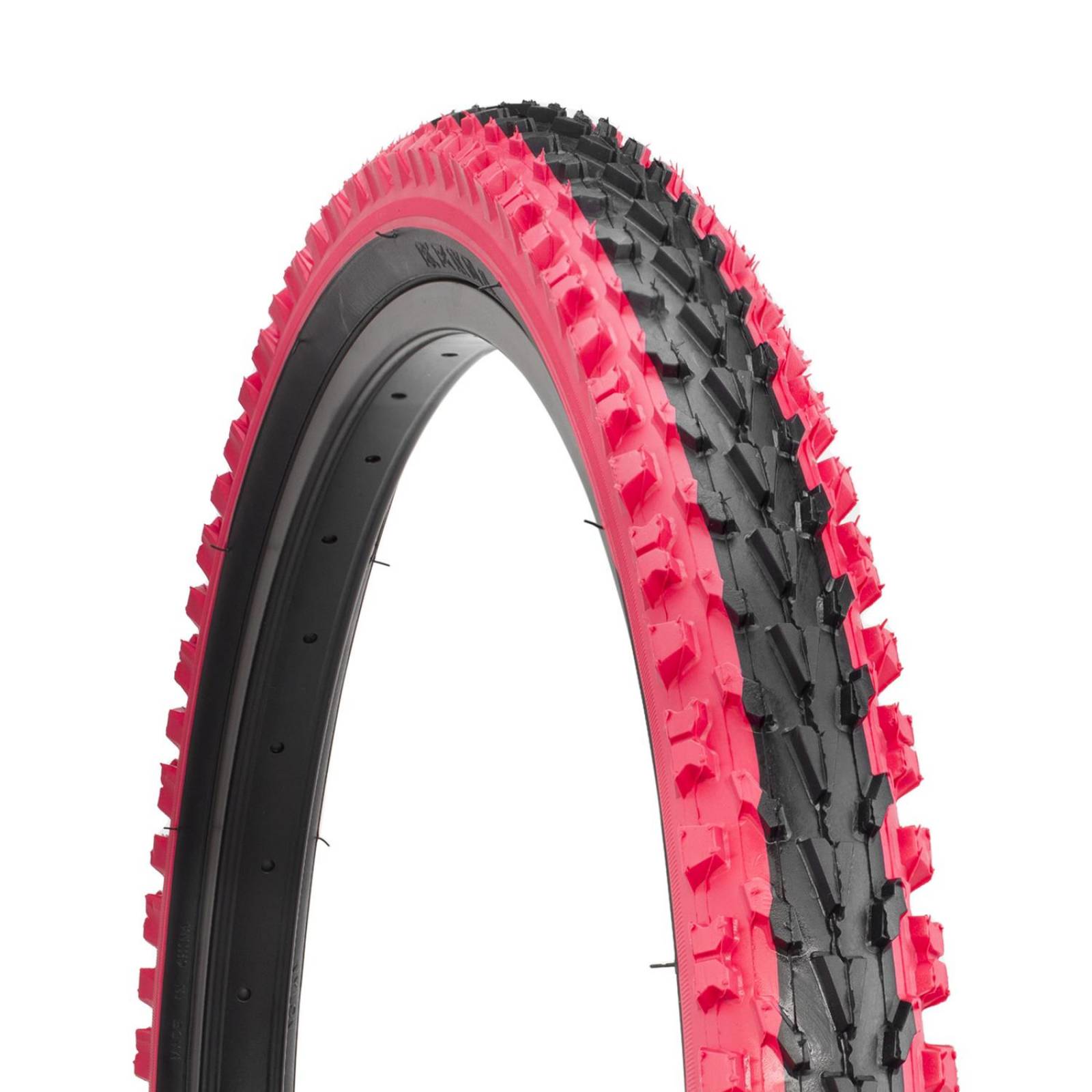 Llanta para bicicleta R24 negra con rojo K876 Kenda - Main Image