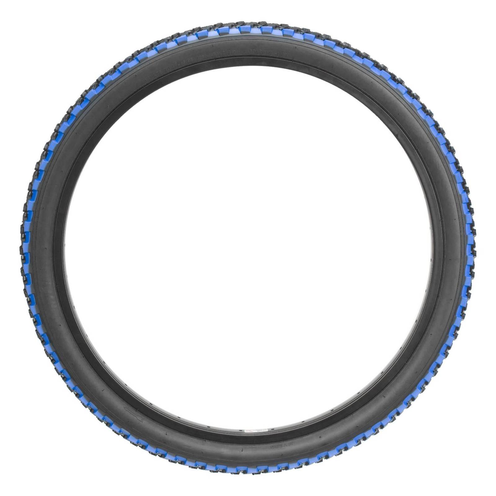 Llanta para bicicleta R24 x2.125 doble linea azul HY111 Nyco