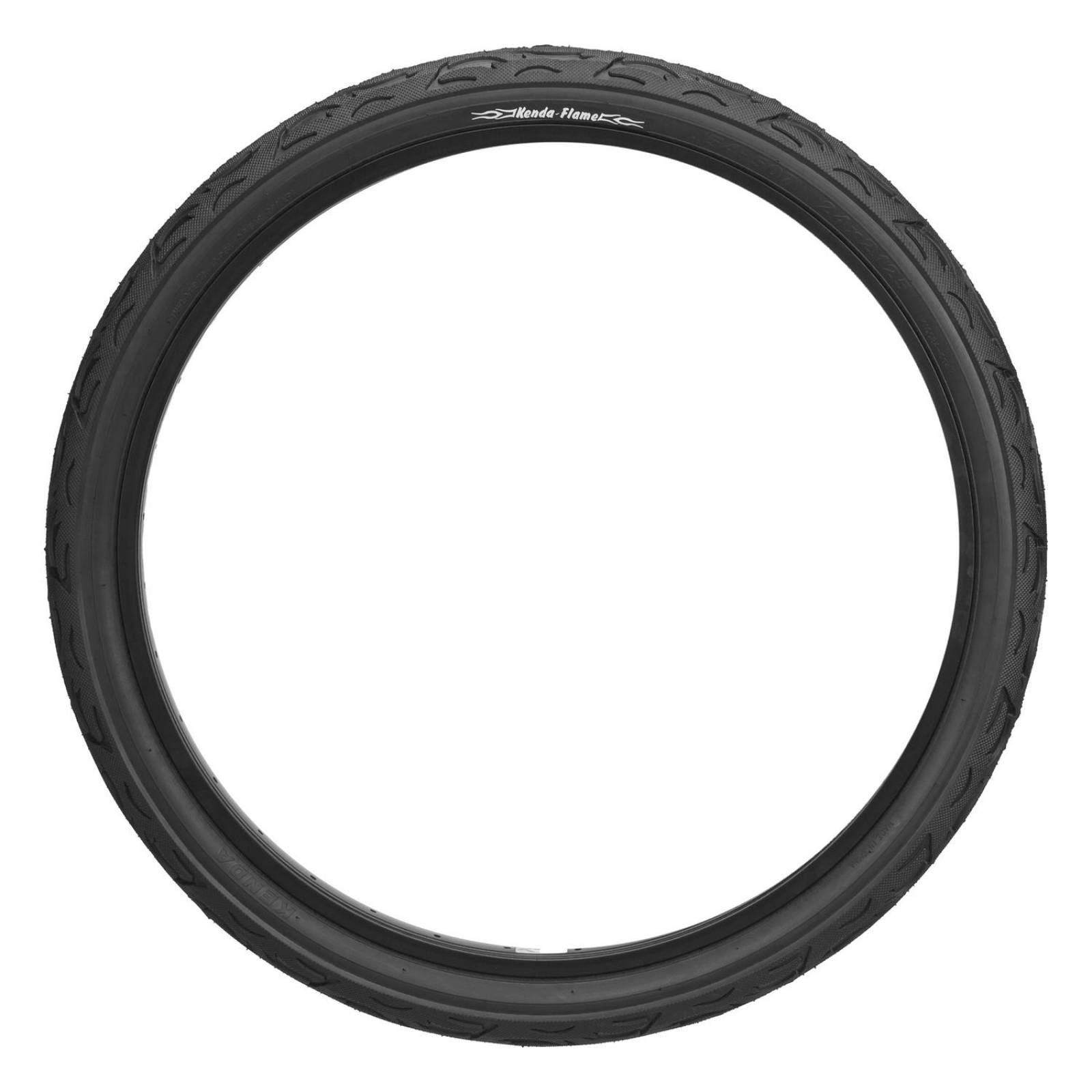 Llanta para bicicleta R24 x2.125 negra Flame K1008A Kenda 