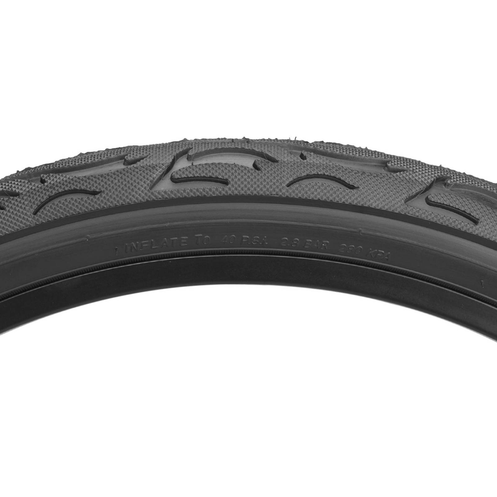 Llanta para bicicleta R24 x2.125 negra Flame K1008A Kenda 