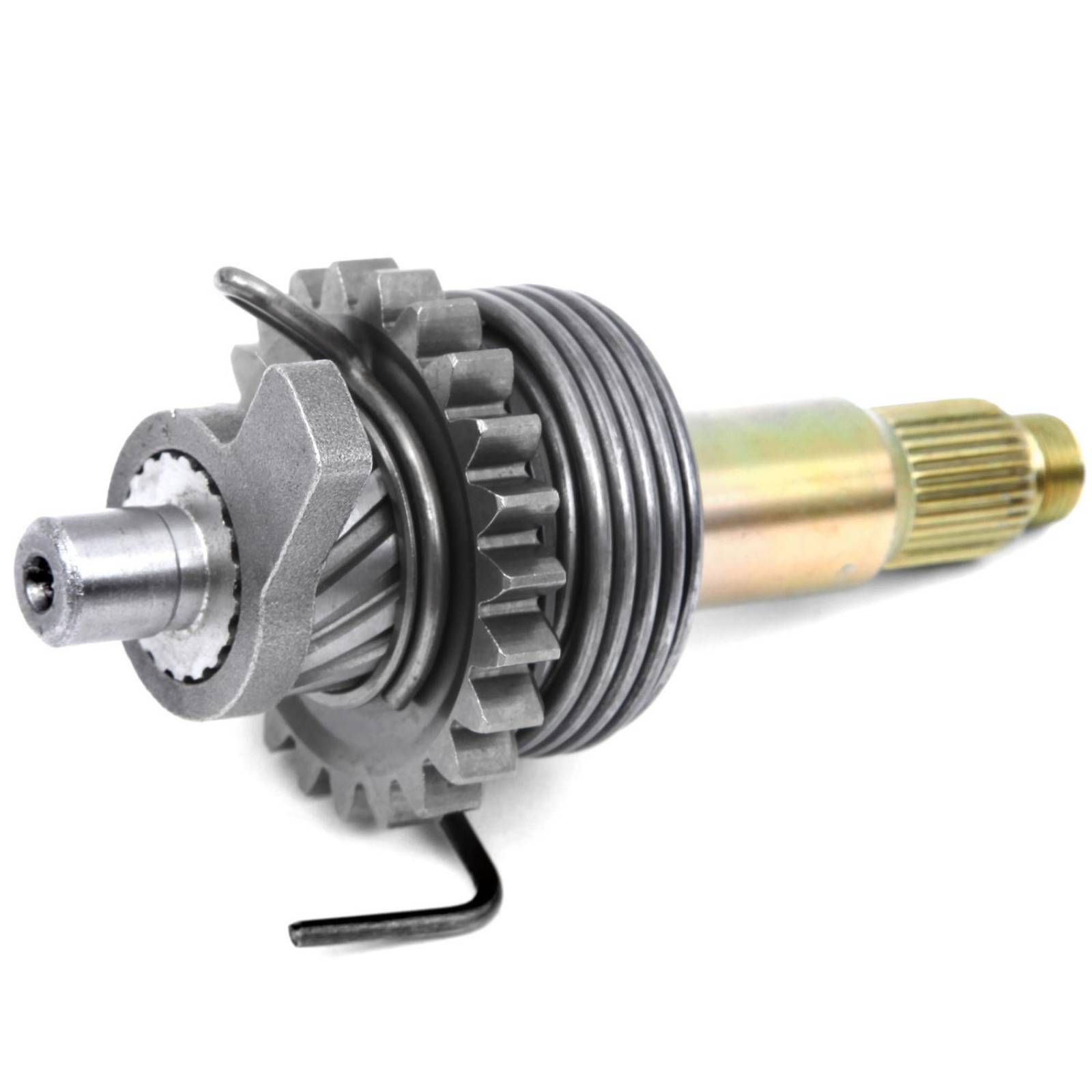 Eje arranque completo YBR125 