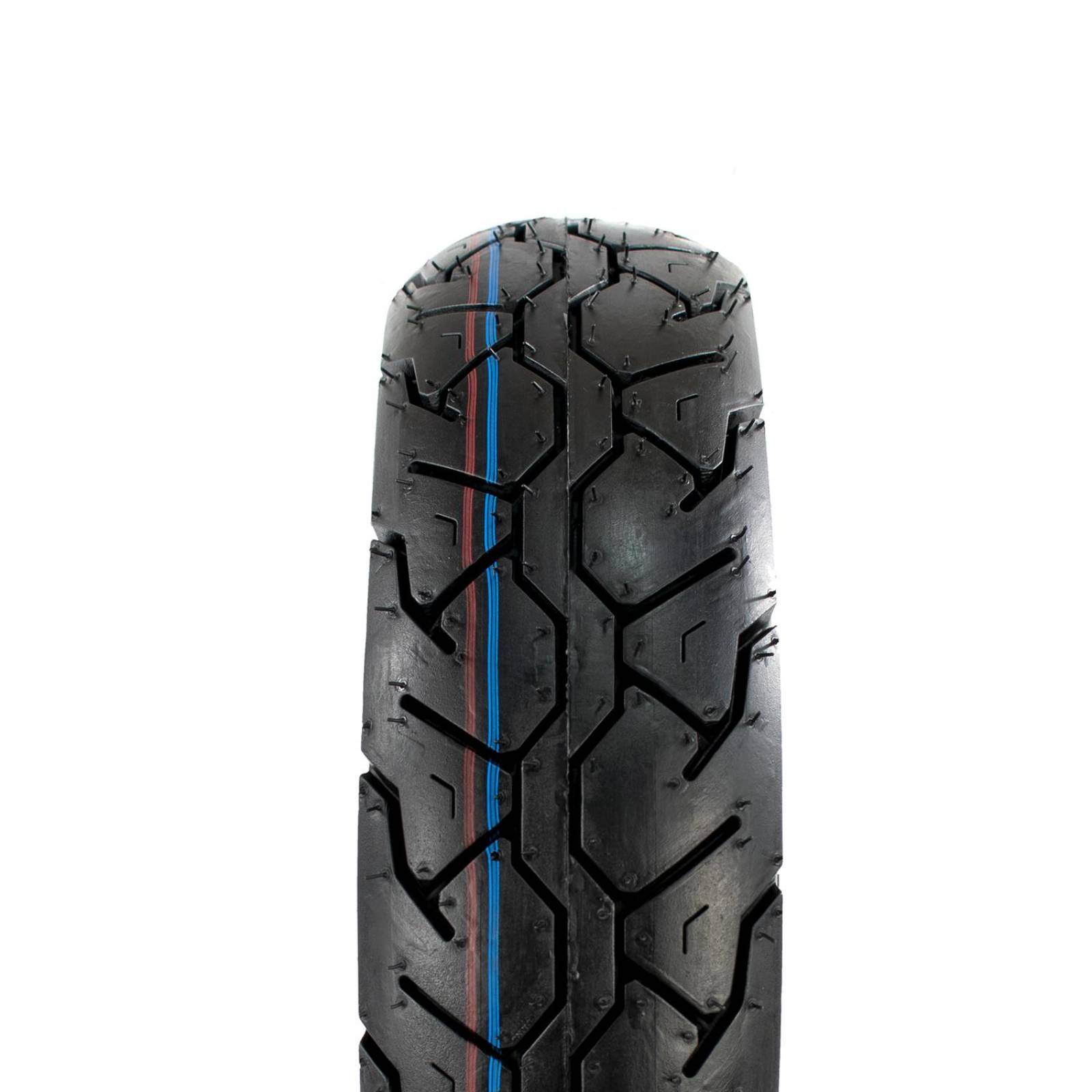 Llanta 3.50-10 para moto tubeless 51J 4PR P235 Wanda 