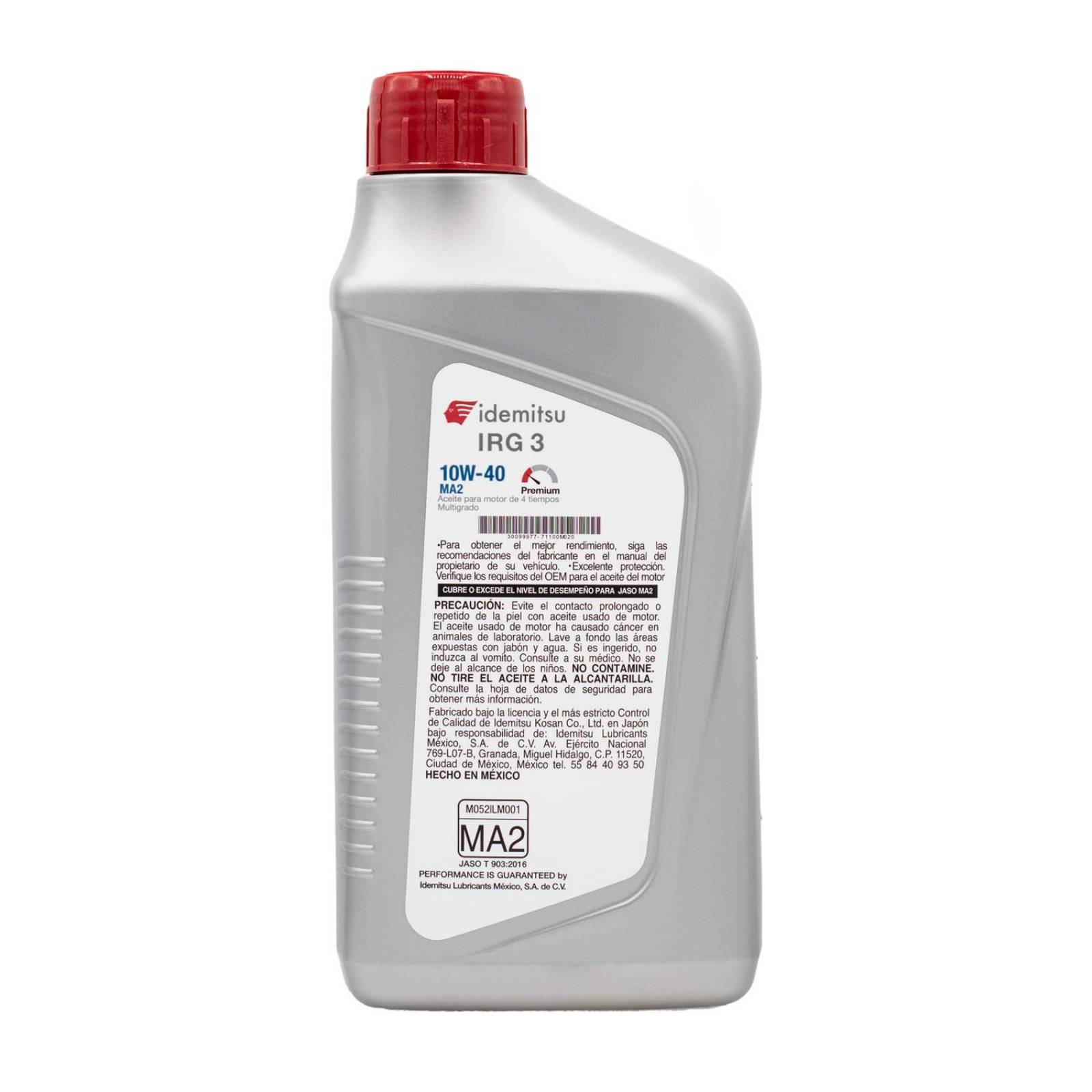 Aceite para moto 4T-1L 10w40 semisintetico Idemitsu 
