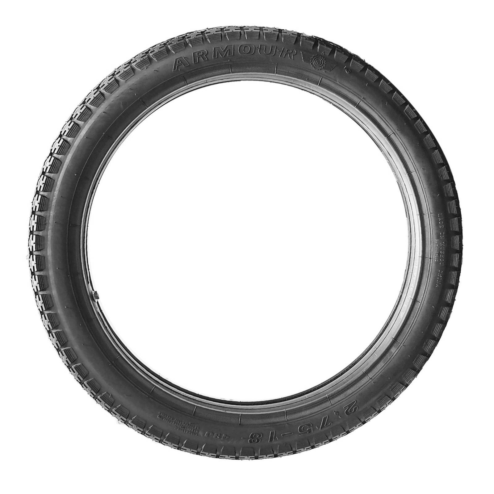 Llanta 2.75-18 para moto uso con camara 48J XM-005 Armour 