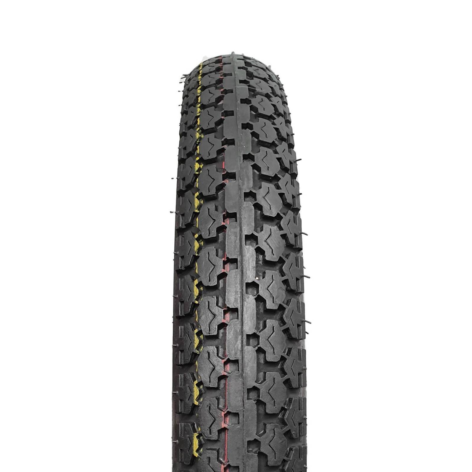 Llanta 2.75-18 para moto uso con camara 48J XM-005 Armour 