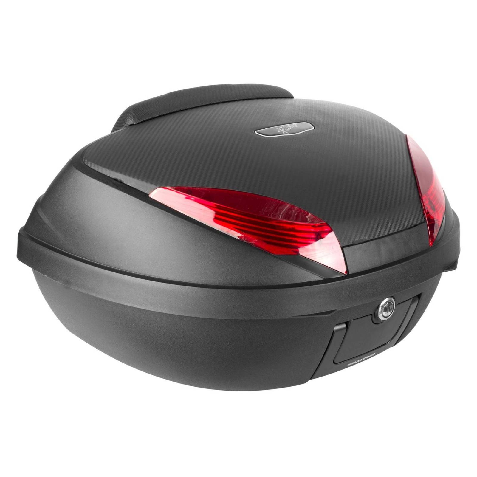 Caja porta equipaje para moto trasera 52 litros 