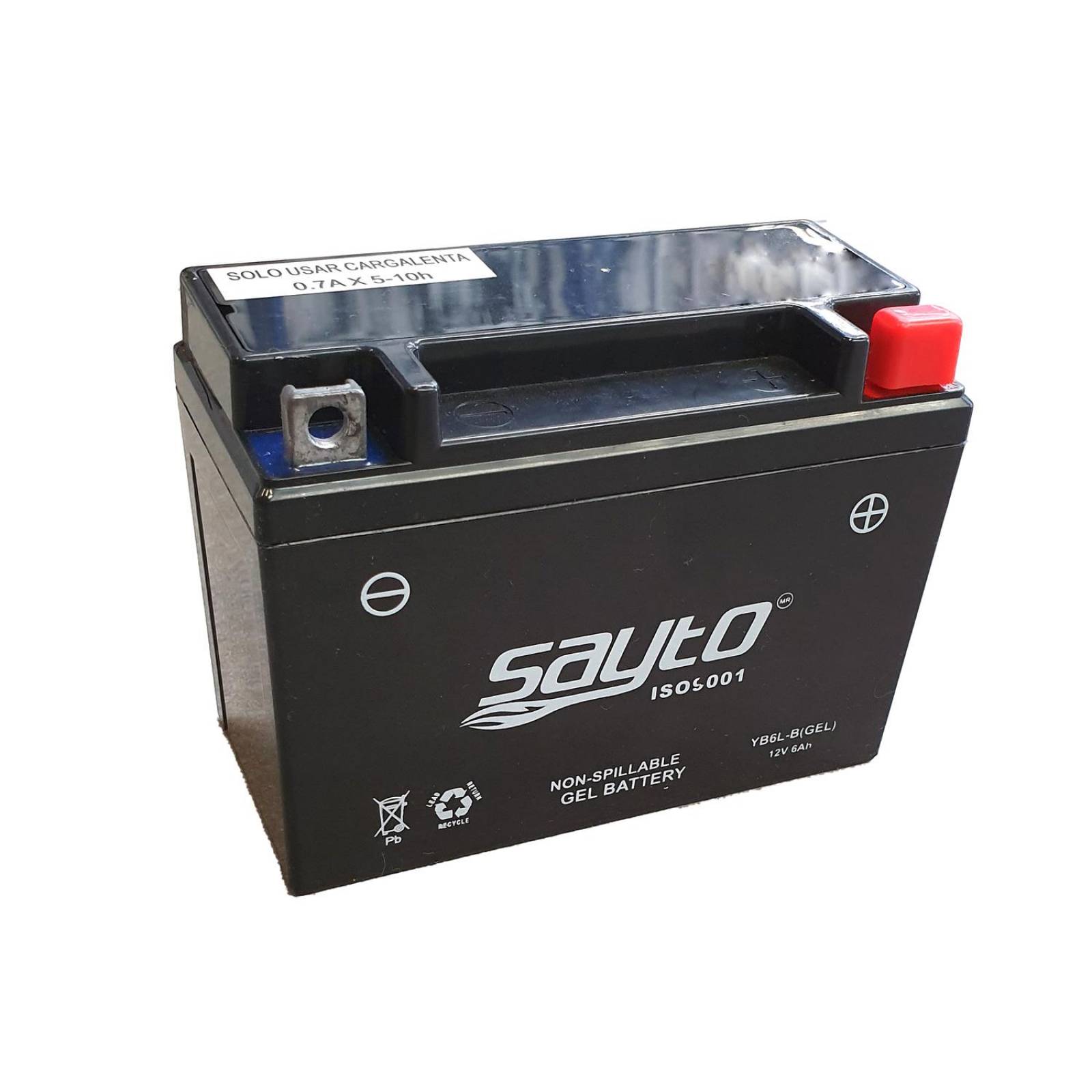 Bateria Para Moto YB6L-B de gel ACSA83 Sayto 