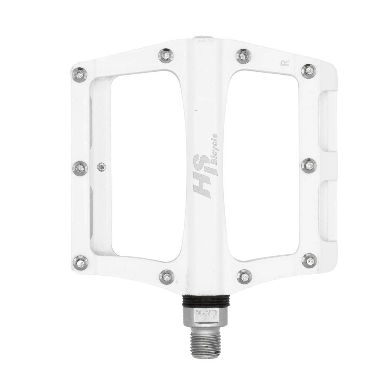 Pedales Bicicleta BMX 1/2 Alumino Blancos ALNC-200 Mariluz 