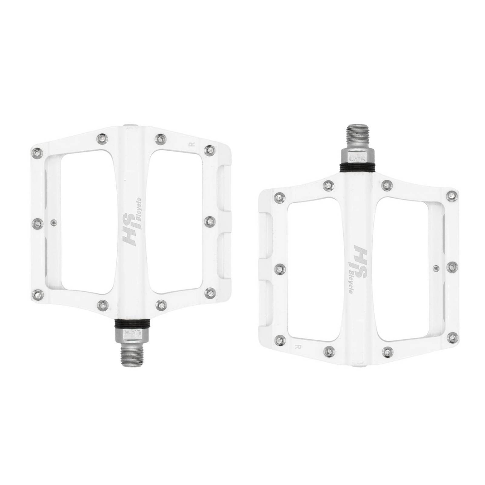 Pedales Bicicleta BMX 1/2 Alumino Blancos ALNC-200 Mariluz 