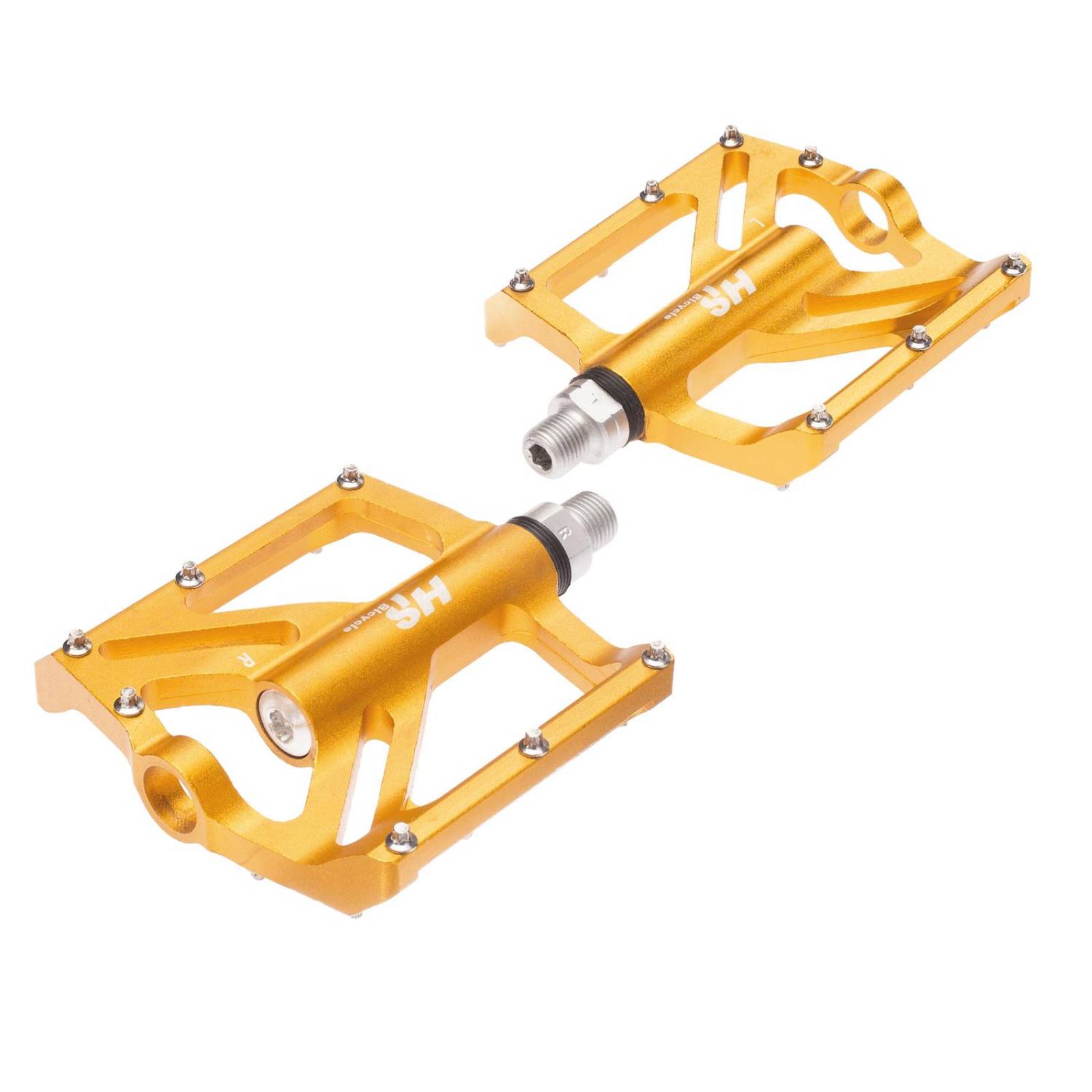 Pedales Bicicleta BMX Naranja ALNC-827 Mariluz 