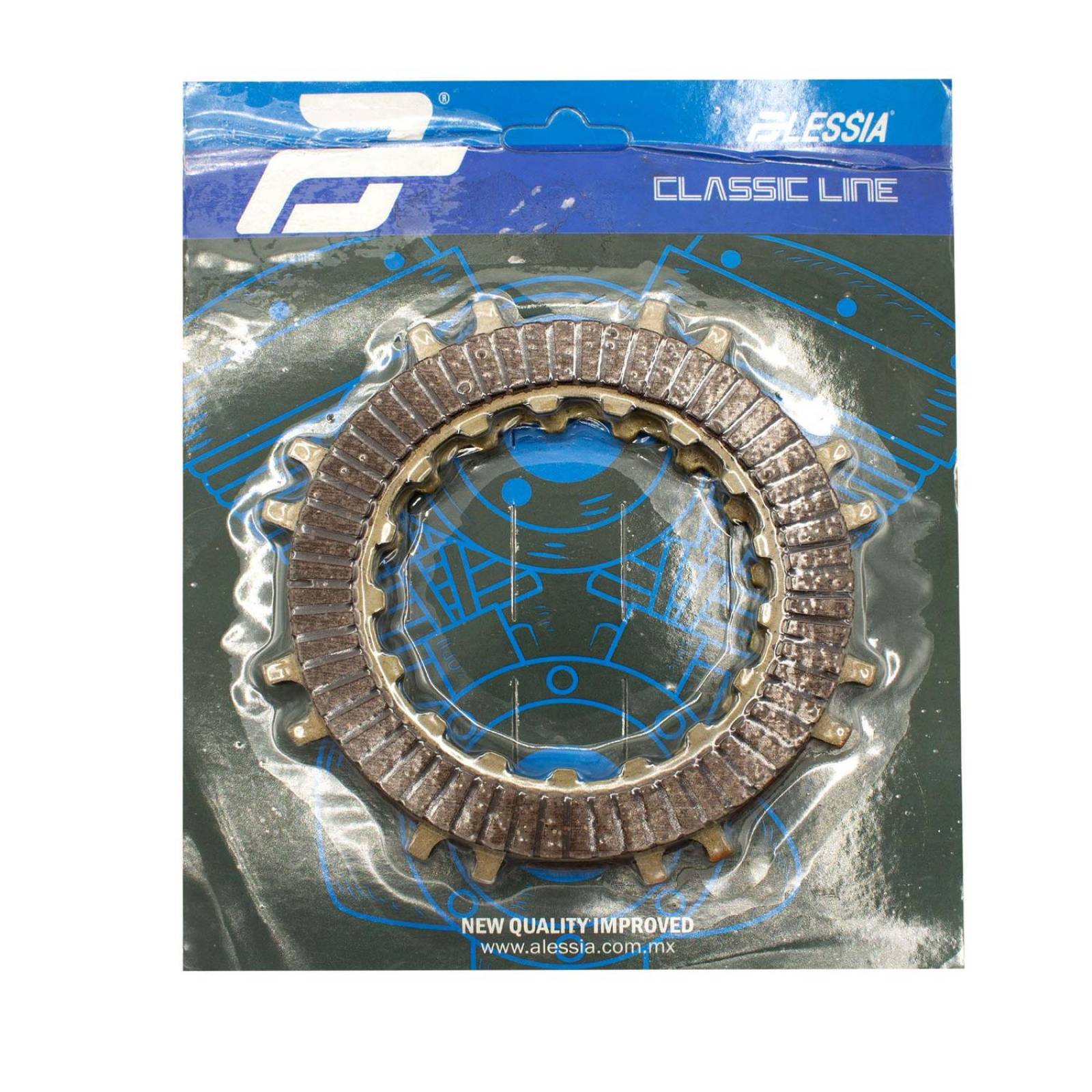 Pastas clutch para moto AT110 RT Alessia 