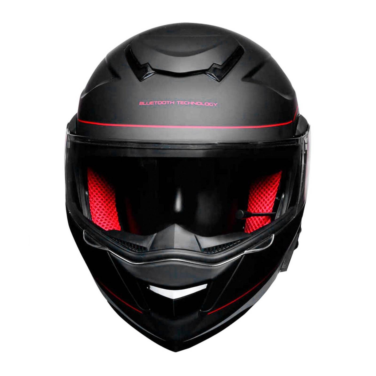 Casco moto talla L certificado bluetooth blanco GT3 Vento 