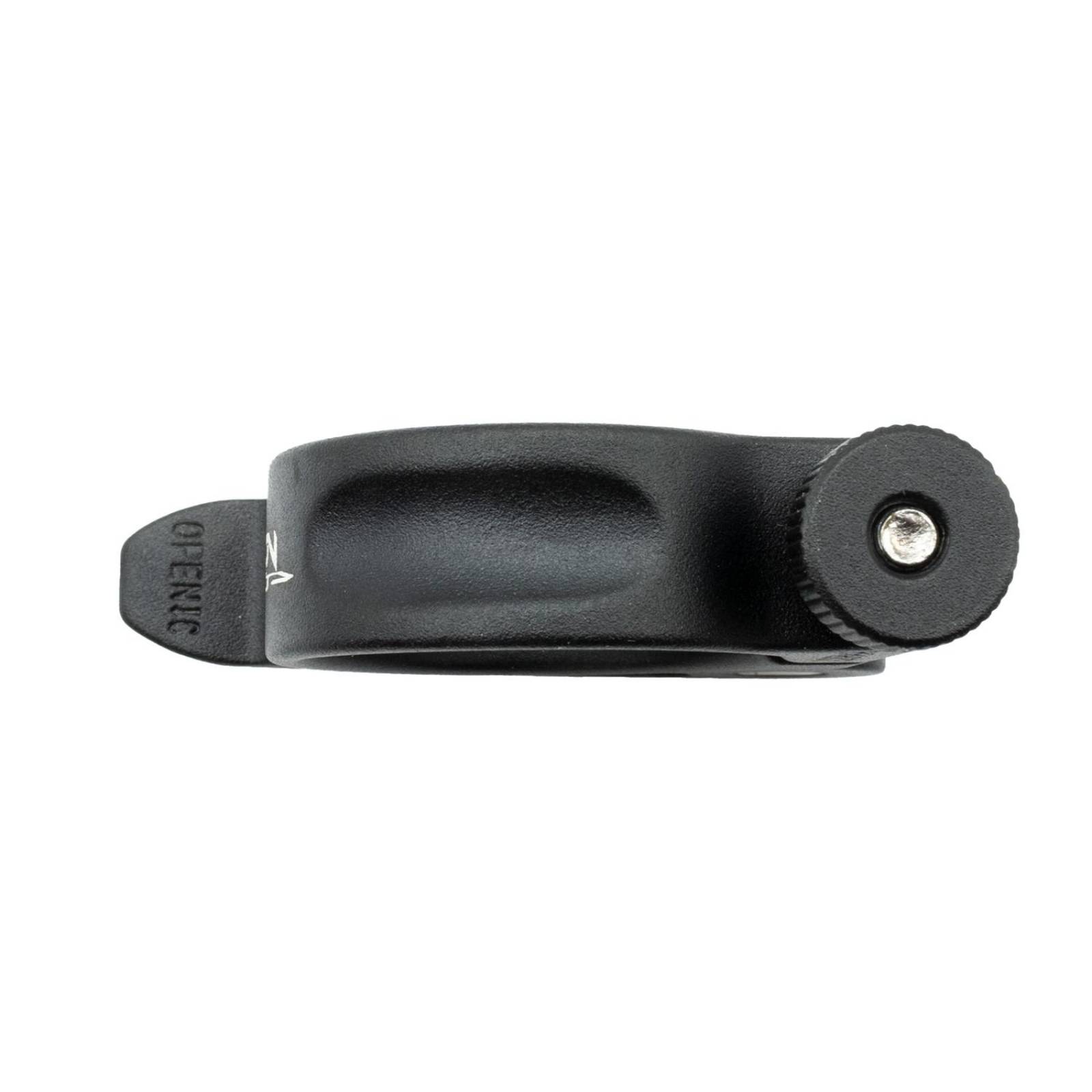 Abrazadera de asiento aluminio para bicicleta con bloqueo 31.8 negro AT-101N Vision 
