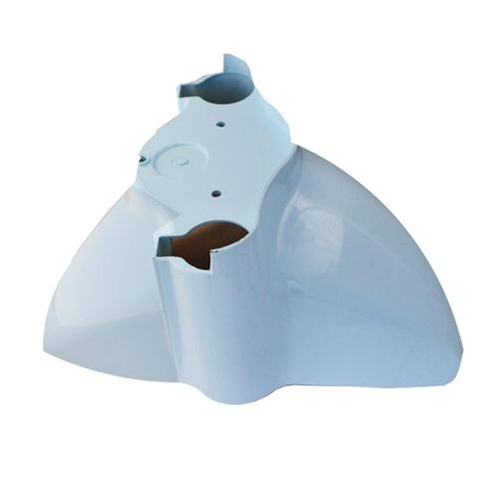 Salpicadera delantera para motocicleta roja Greaser Carabela 