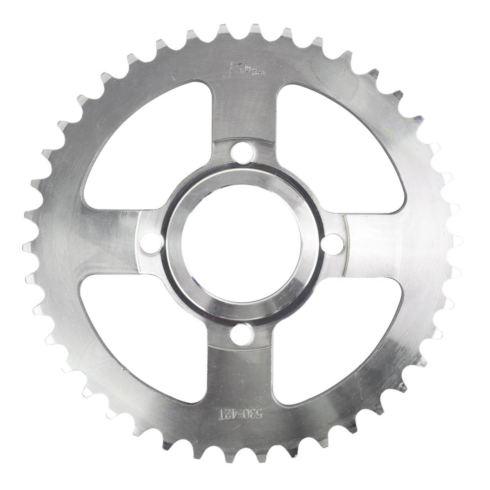 Sprocket para moto 42D Tornado 250 Italika Kinlley 