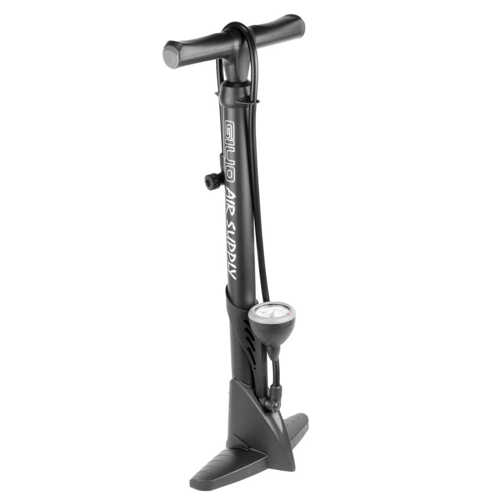 Bomba Aire bicicleta Heavy Duty con manometro GF43P Giyo