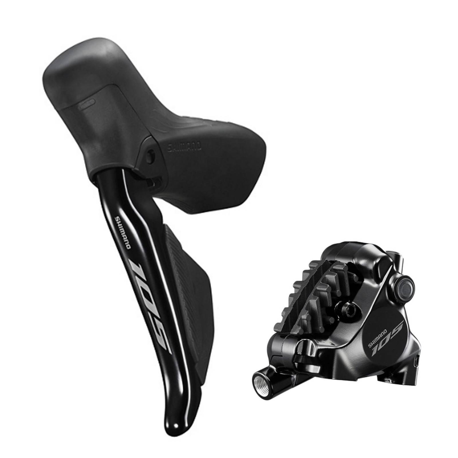 Freno de disco hidraulico delantero izq para bicicleta de 12 vel 105 DI2 ST-R7120/BR-7170 Shimano 