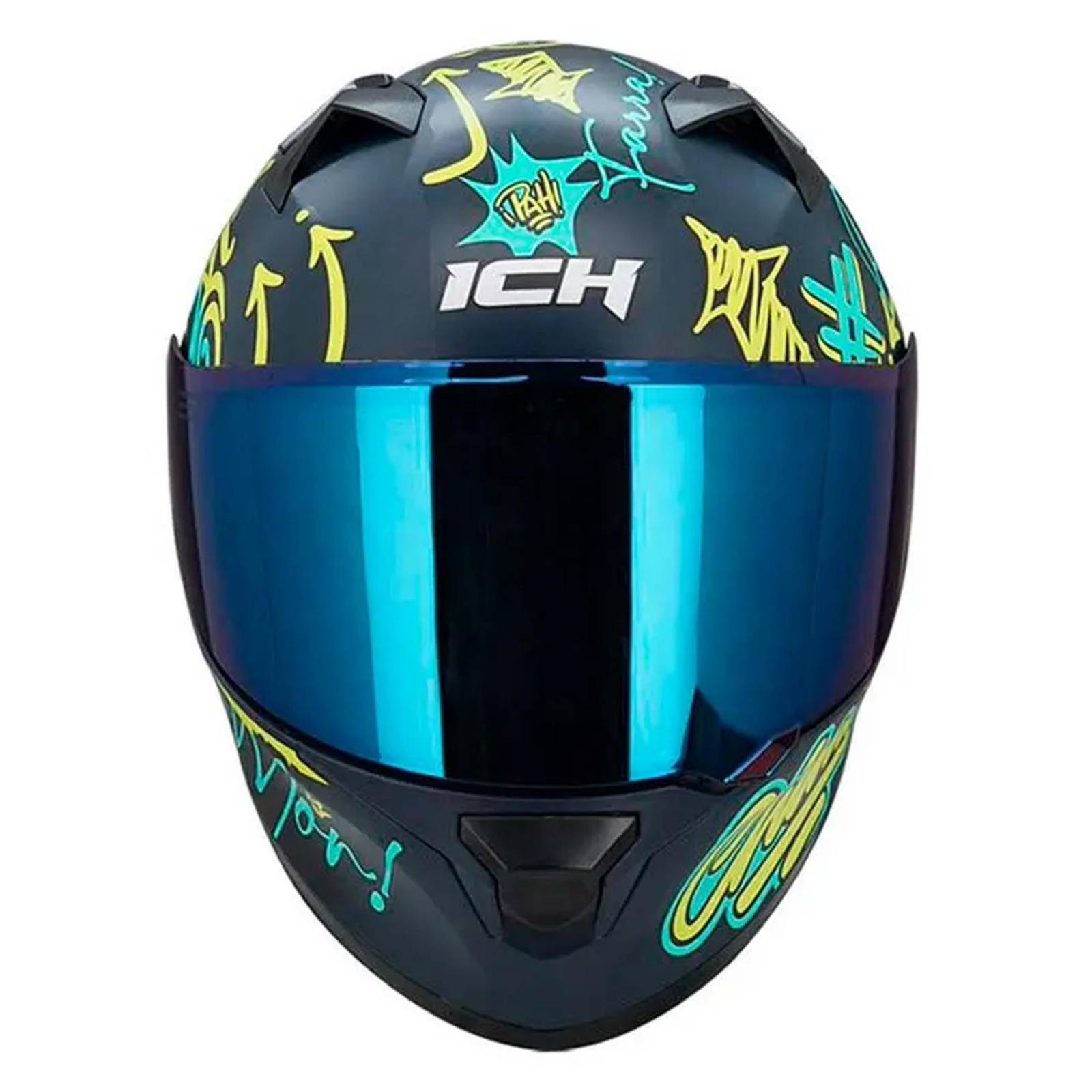 Casco para moto Parce Azul Matte Talla L 503 ICH 