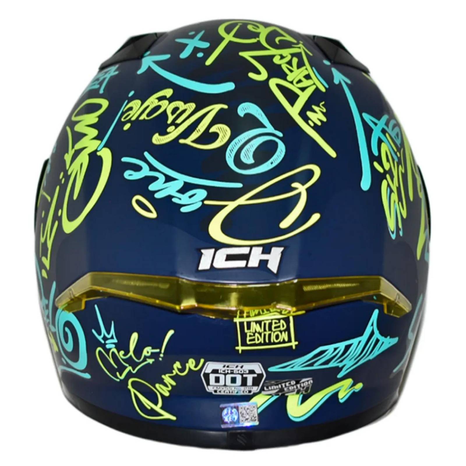 Casco para moto Parce Azul Matte Talla L 503 ICH 