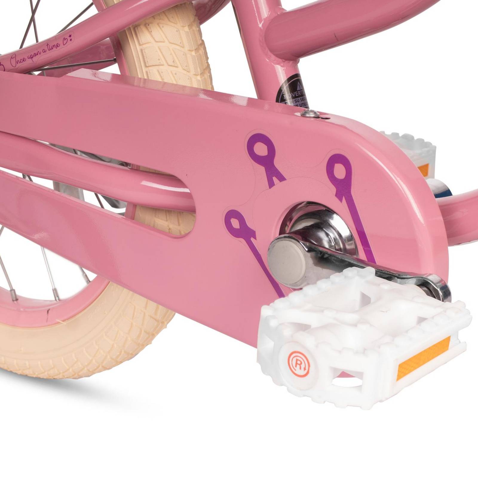 Bicicleta R16 para niña Infantil rosa Little Princess Turbo 