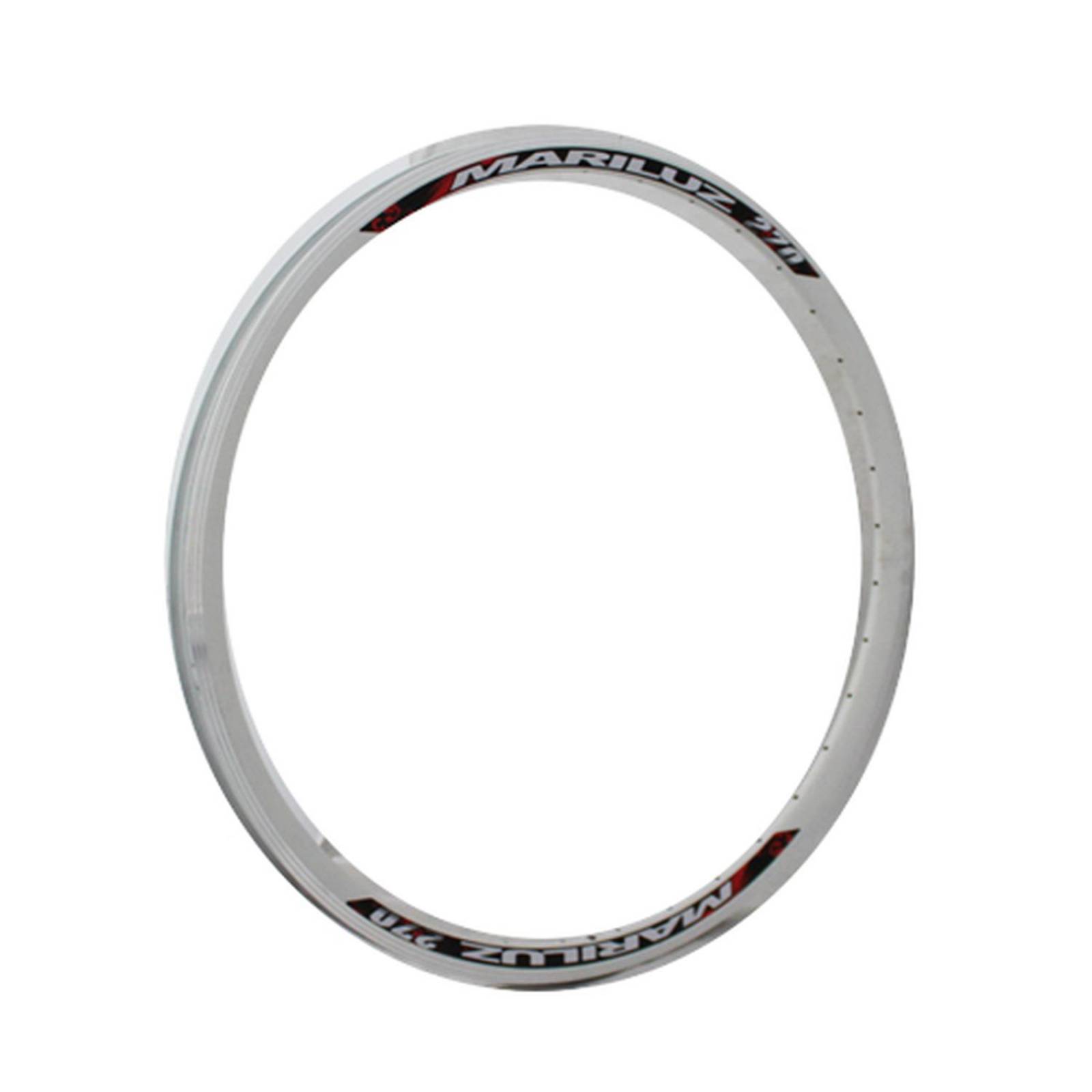 Rin bicicleta R27 x 1-1/4 x 36H aluminio aero blanco ZLA-015 Mariluz 