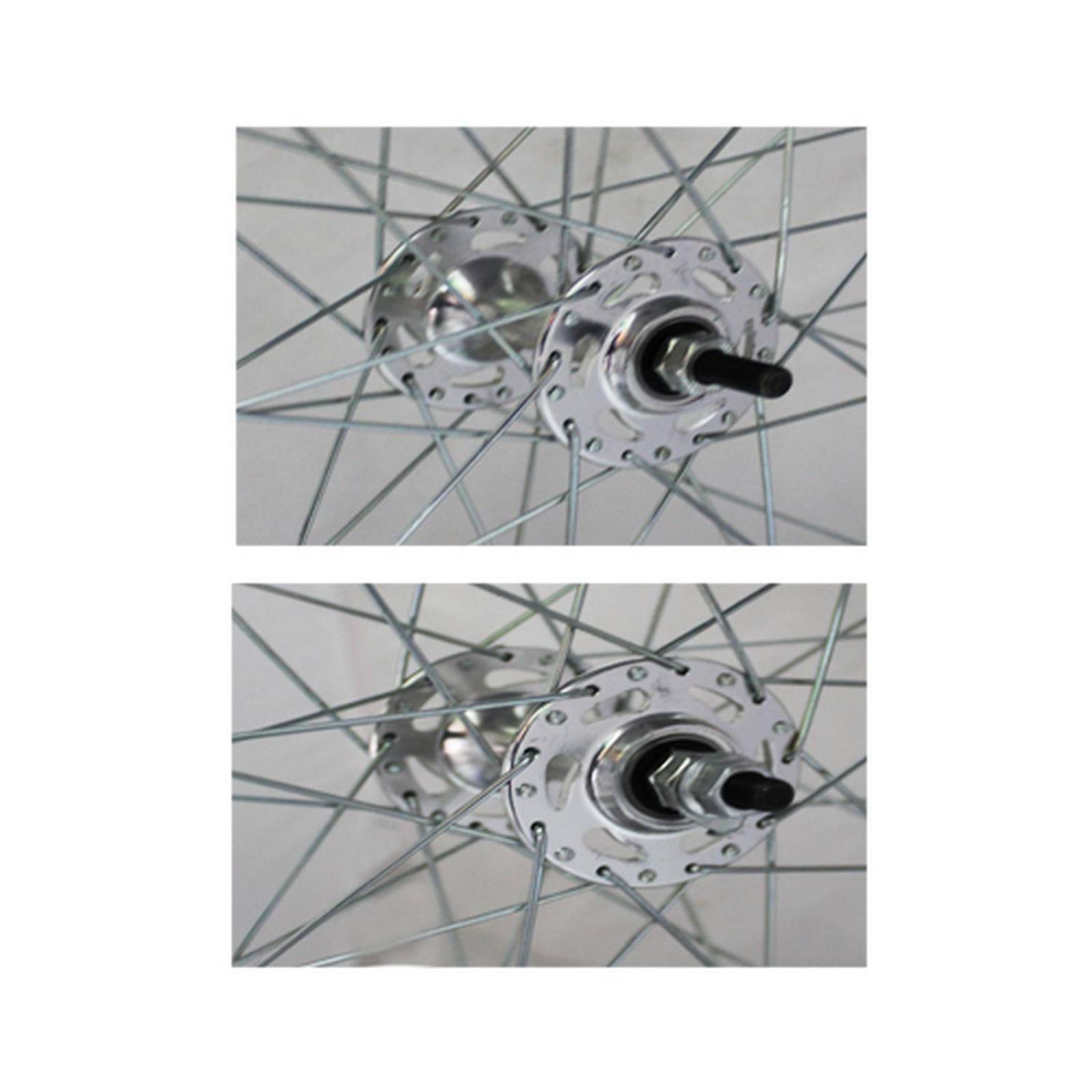 Ruedas para bicicleta R700 36H rojo Aerodinamico Bicimex 