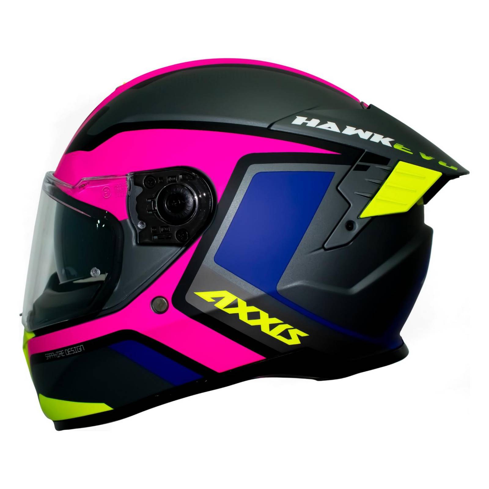 Casco para mujer moto Rosa Matte Talla M HawkSpiffy C8 Axxis 