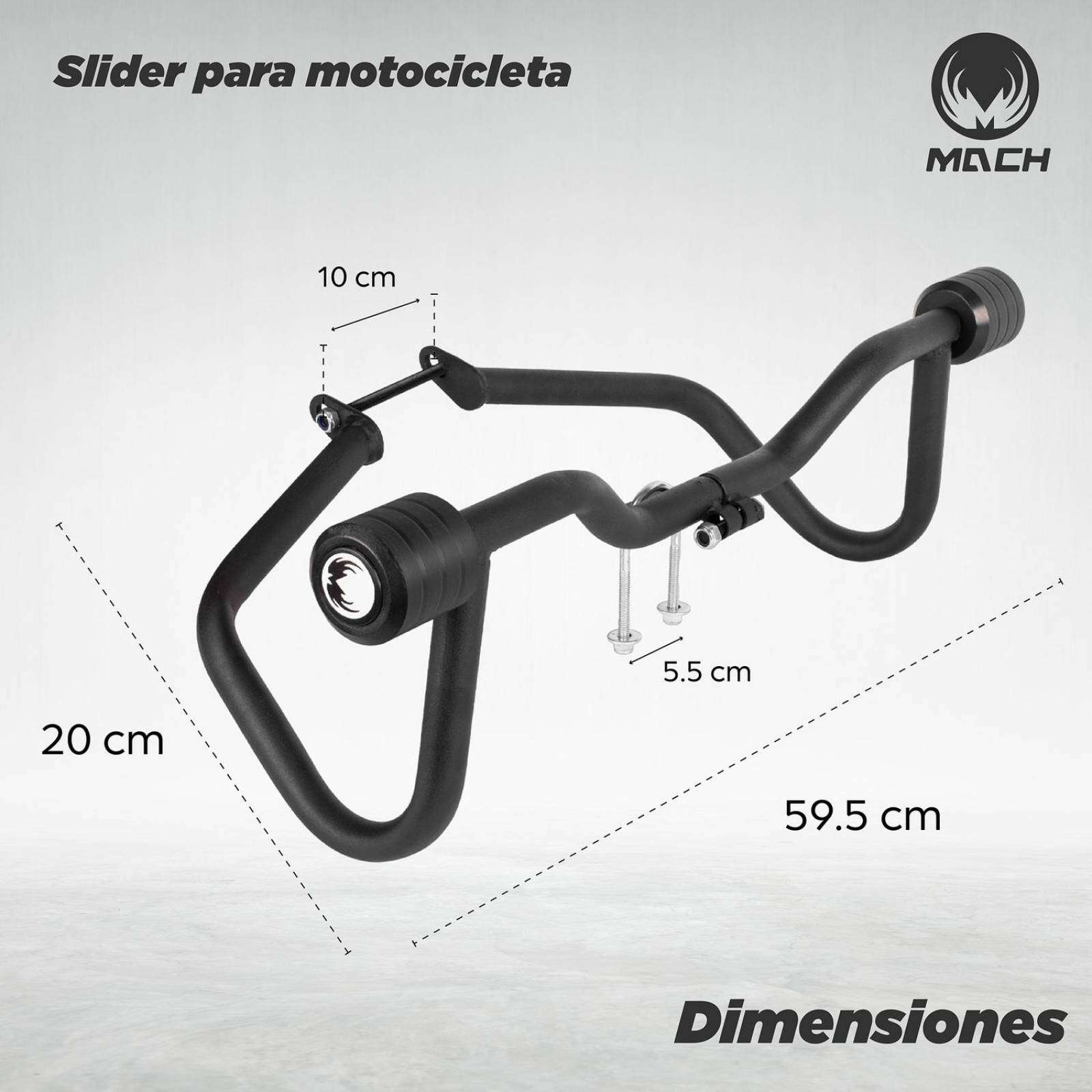 Slider para moto 250Z FT DT Rocketman Nitrox Varios Mach 