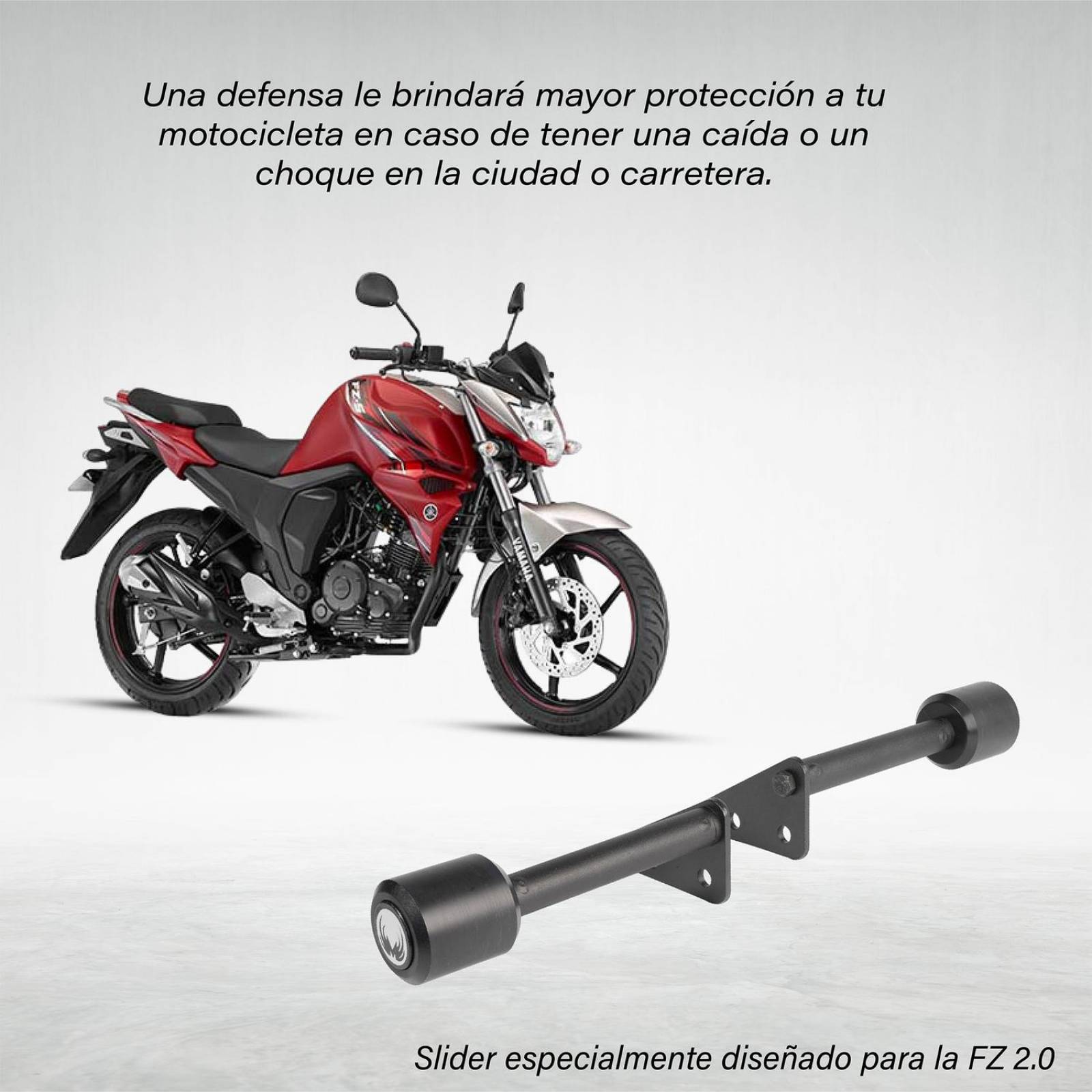 Slider Protector para moto FZ 2.0 Nylon Mach 