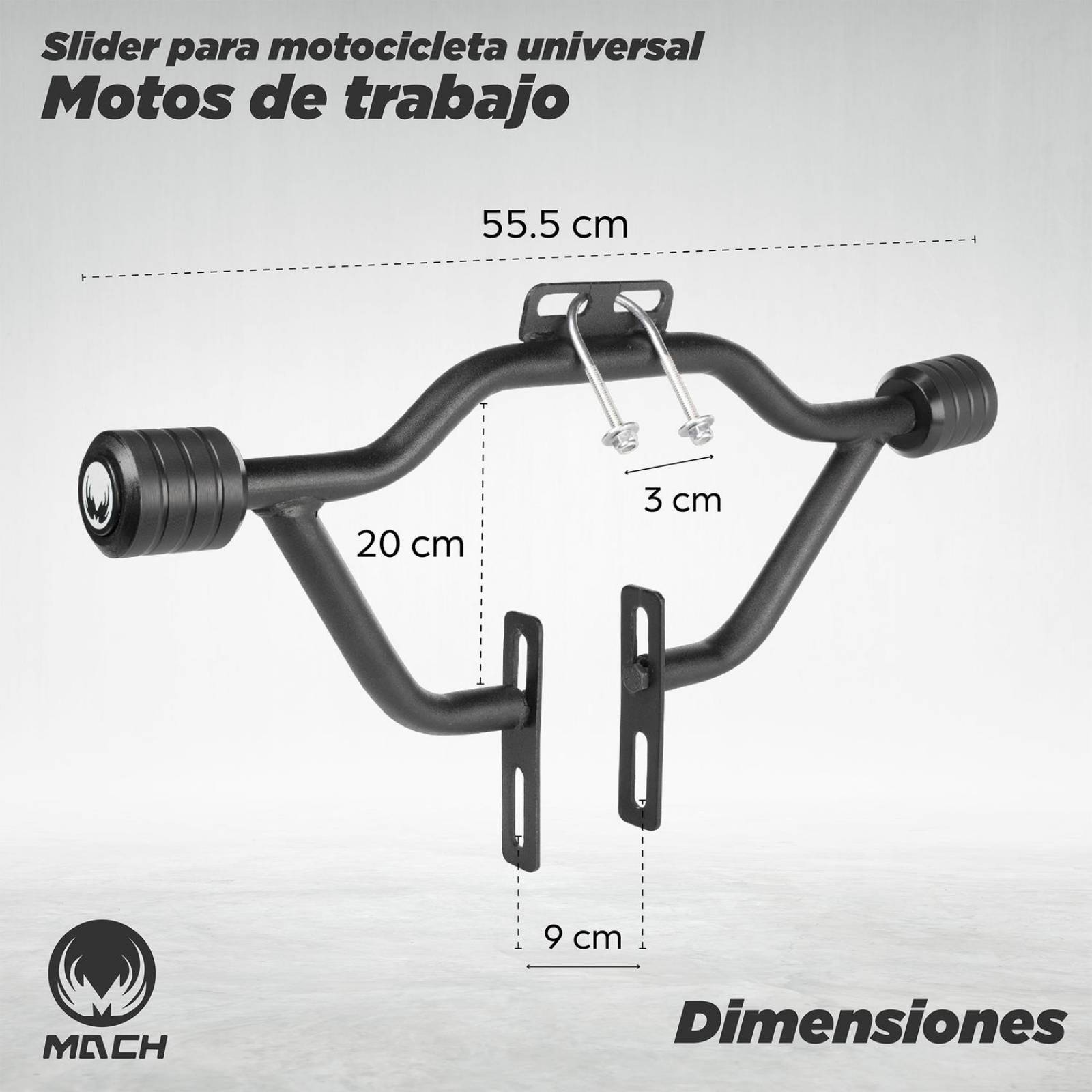 Slider Protector para moto de trabajo Universal Mach 