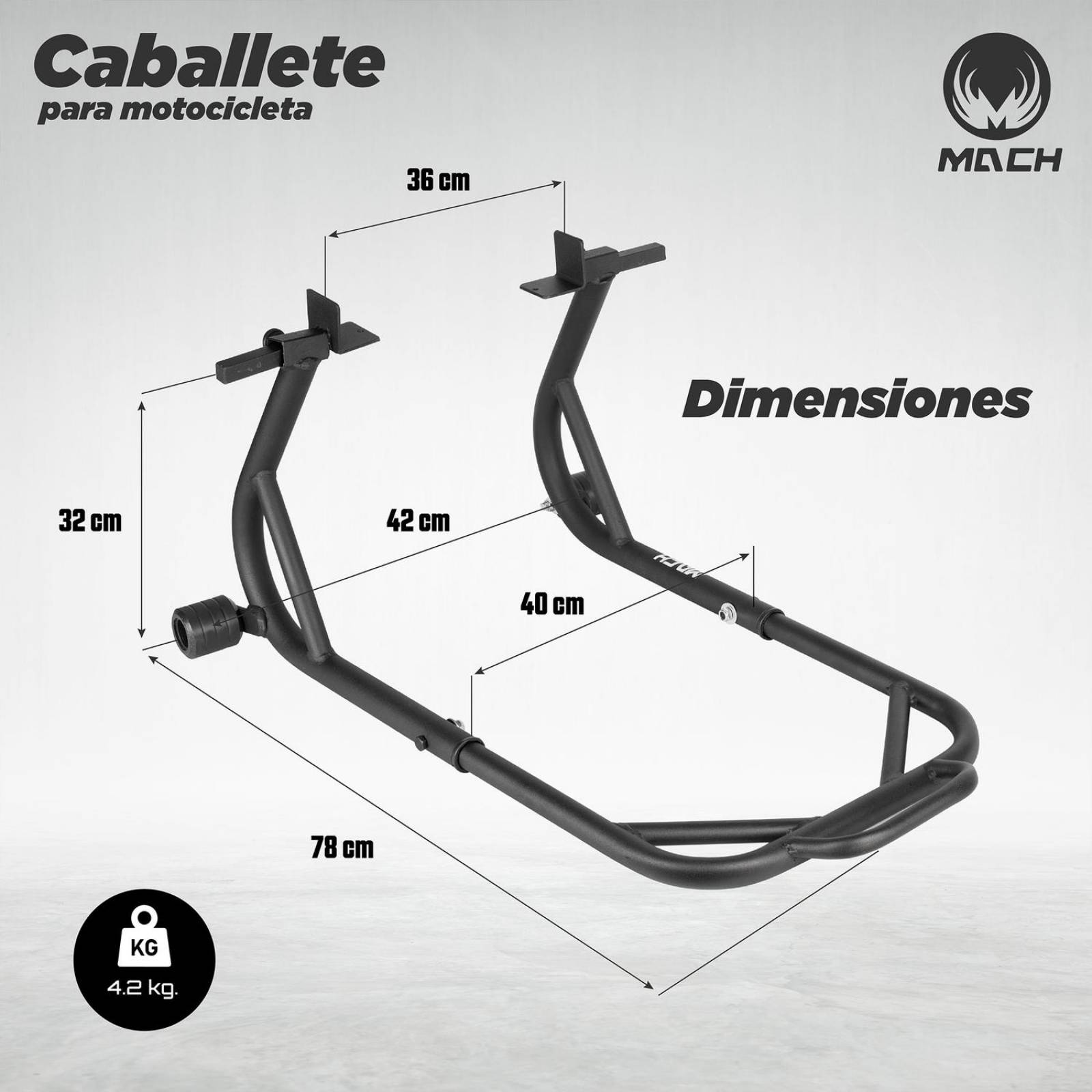 Caballete para moto Universal Mach
