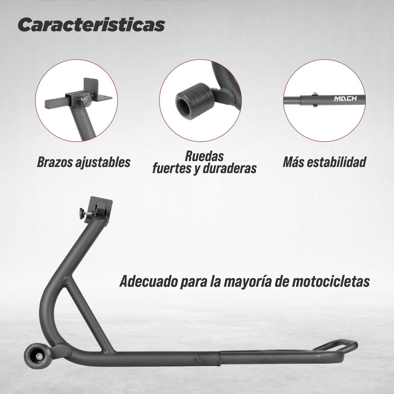 Caballete para moto Universal Mach