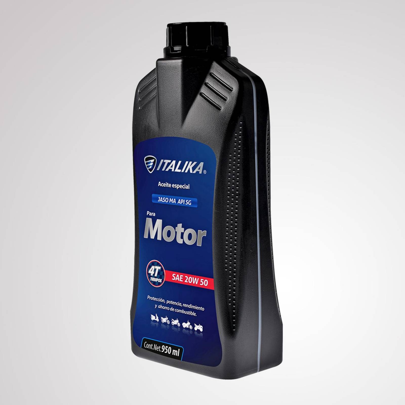 Caja Aceite para moto 4T 20w50 SAE API 20pz SG Italika 