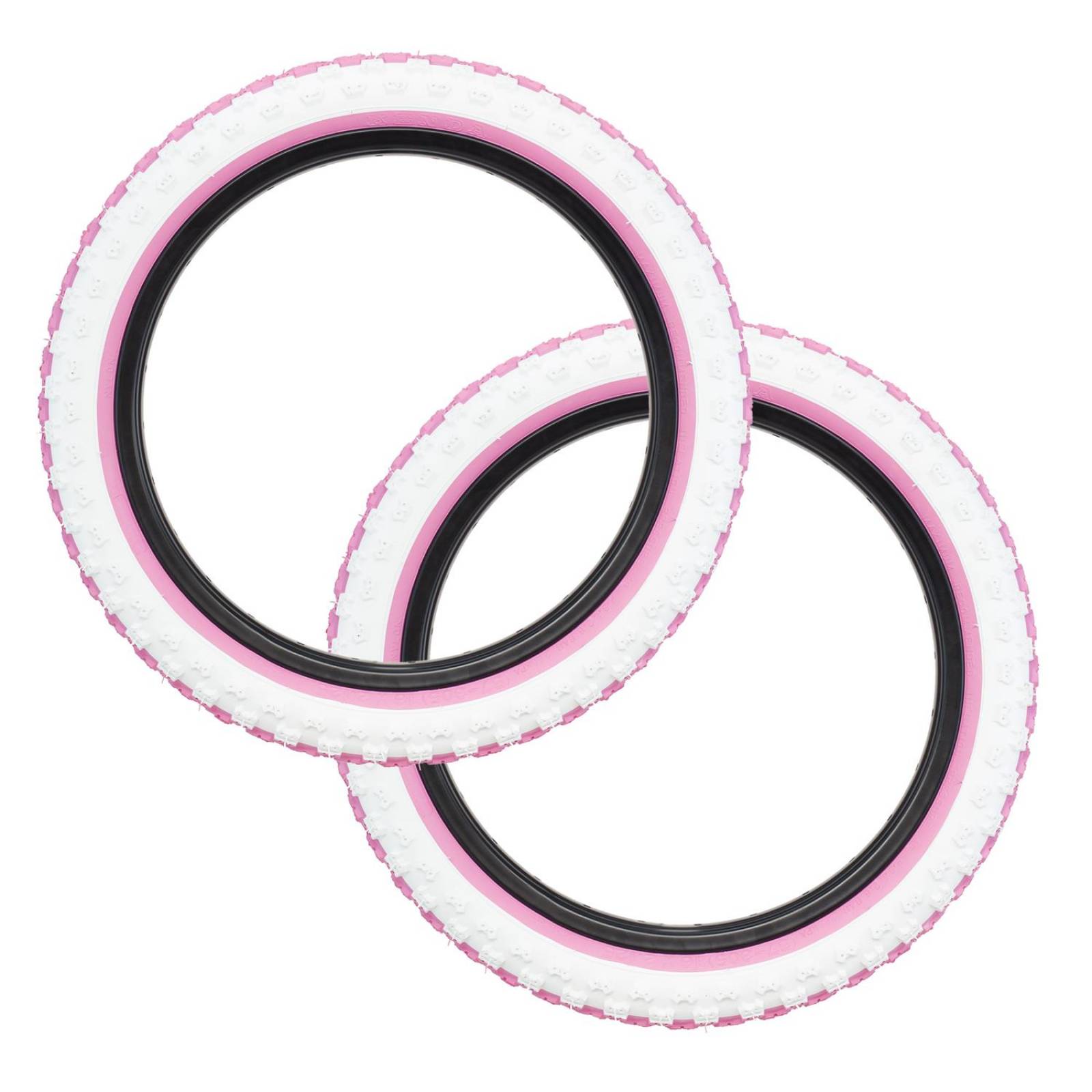 Kit llantas para bicicleta R16 x2.125 Rosa K50 Kenda 