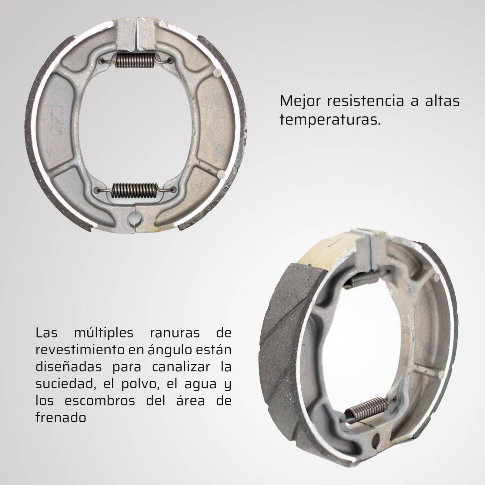 Caja Balatas Freno para moto Cargo CGL 80pz Tambor Kinlley 
